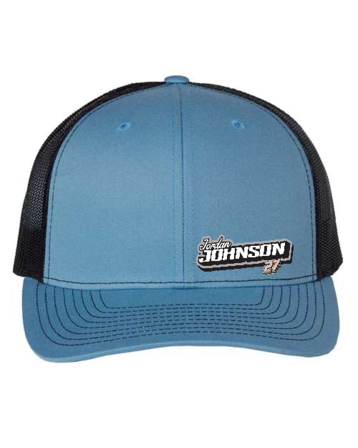 Front Design - Columbia Blue/ Black