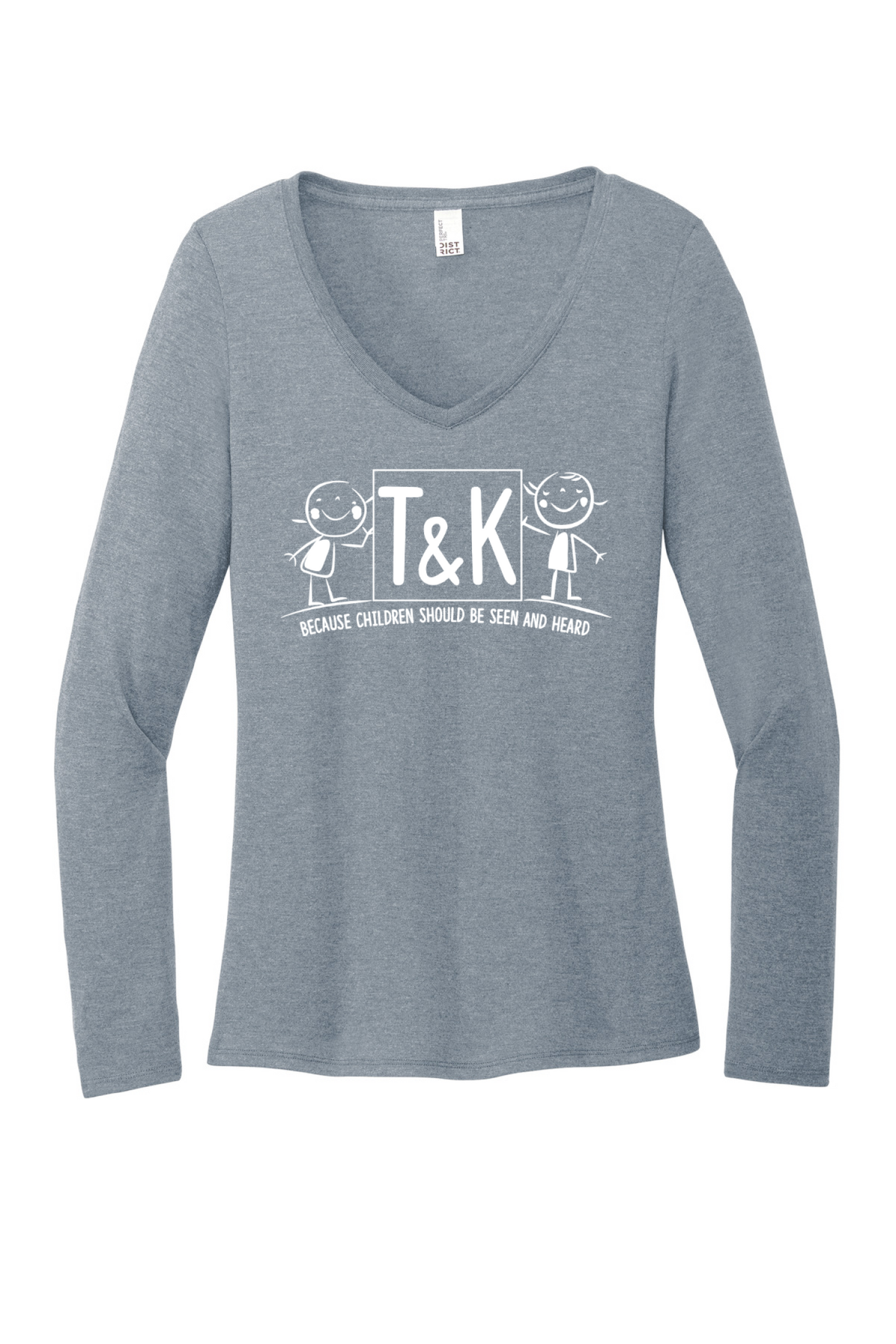 Front Design - Flint Blue Heather