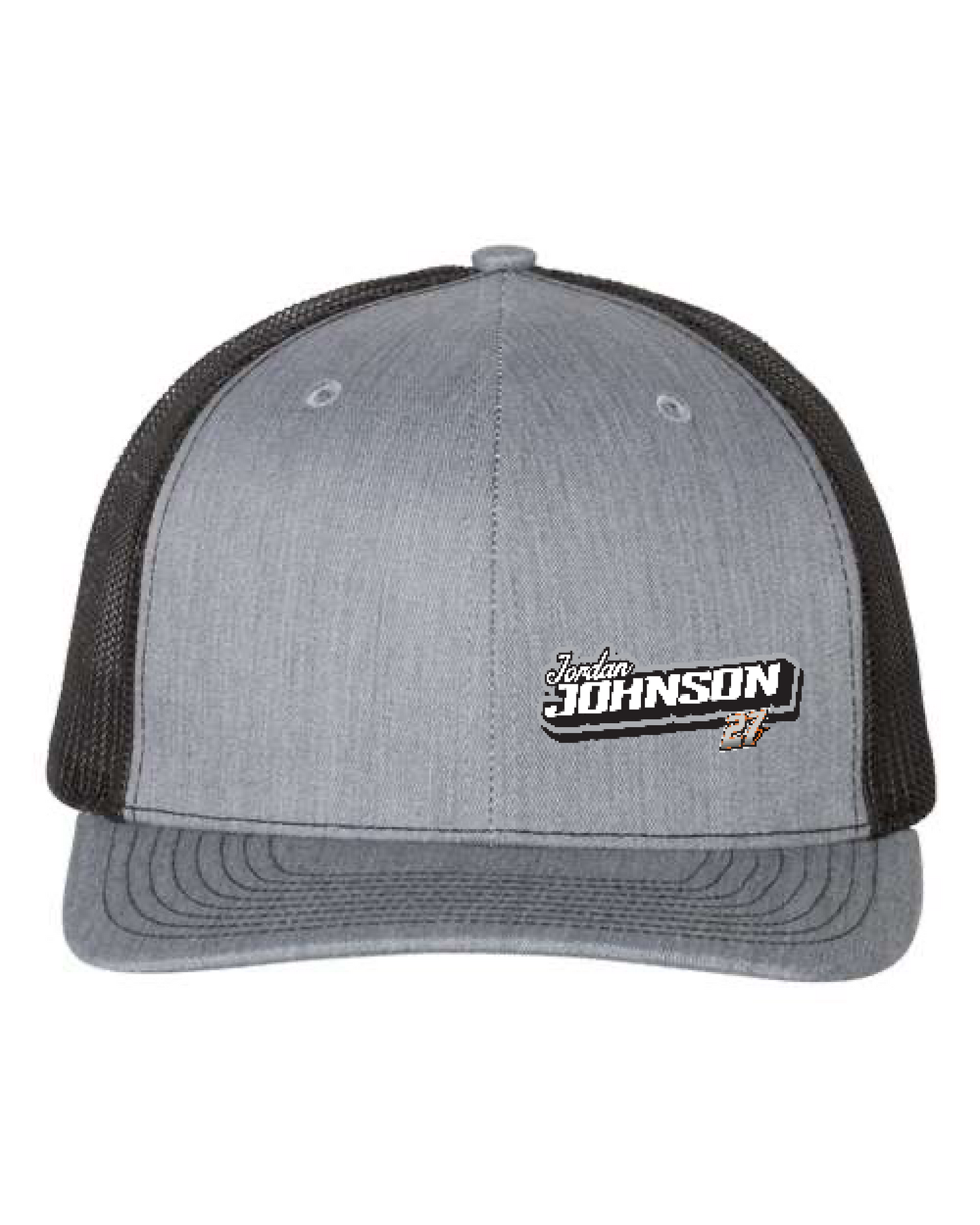 Front Design - Heather Grey/ Black