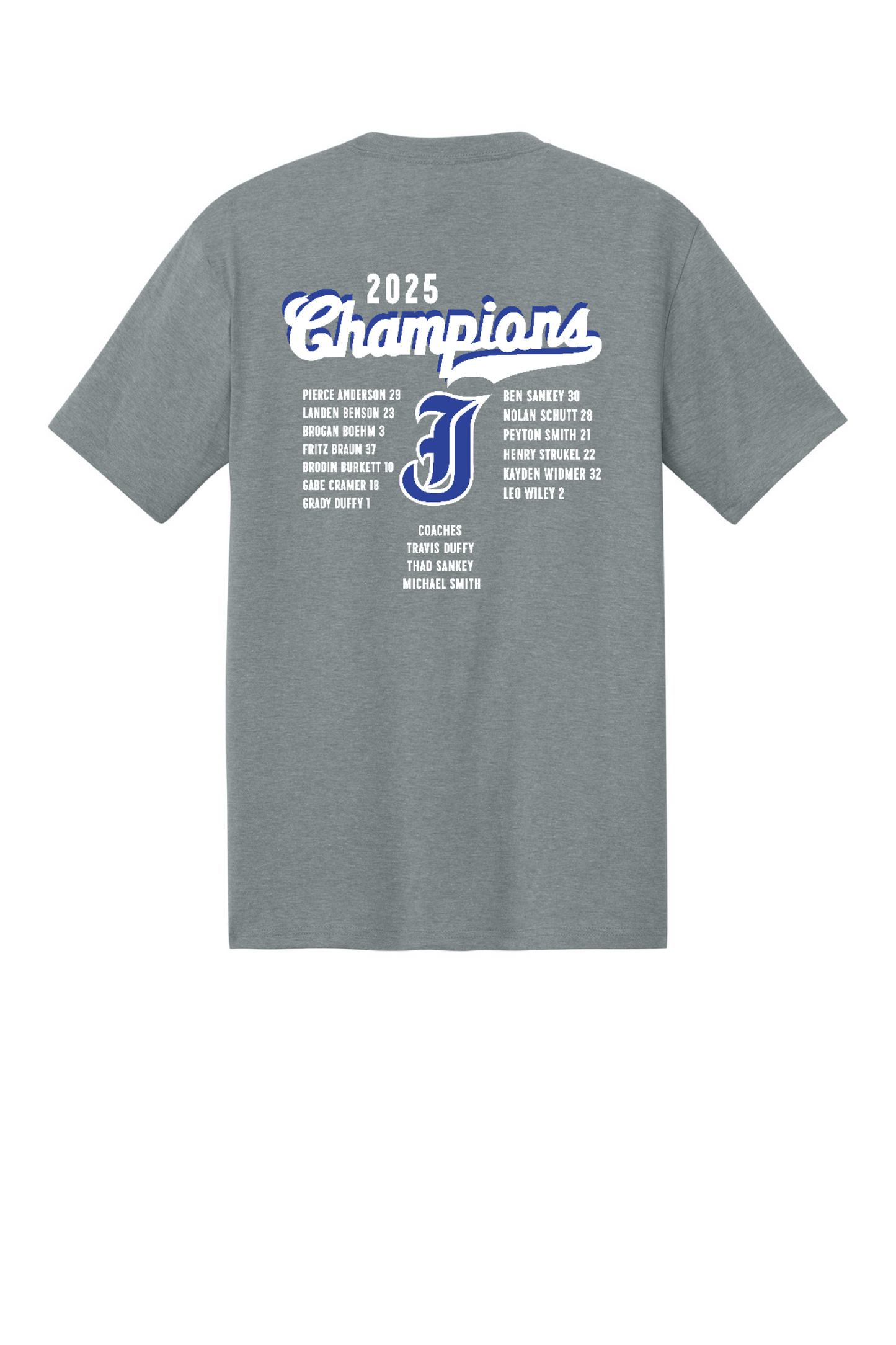 Back Design - Heathered Grey