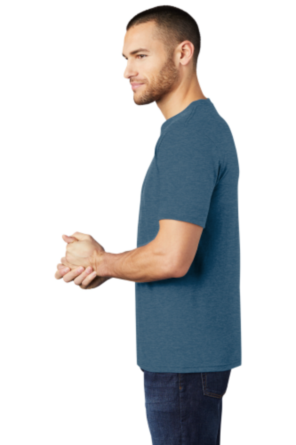 Hthrd Nep Blue - sleeveleft