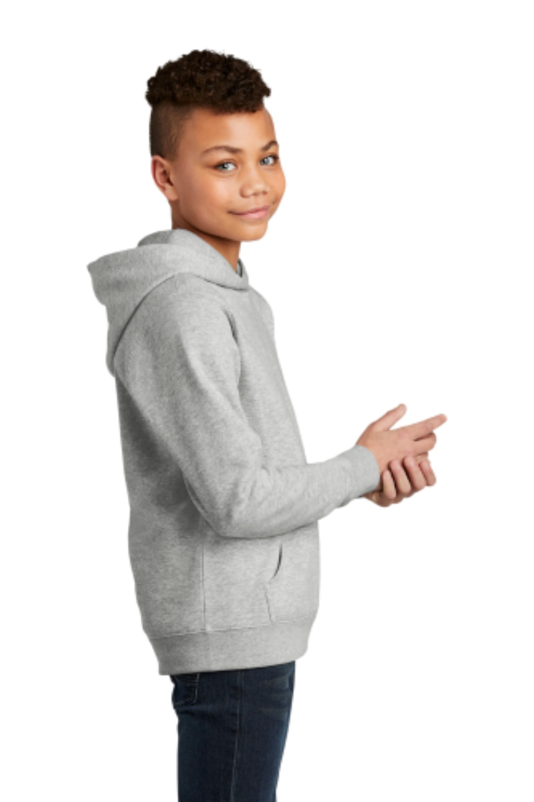 Lt Hthr Grey - sleeveleft
