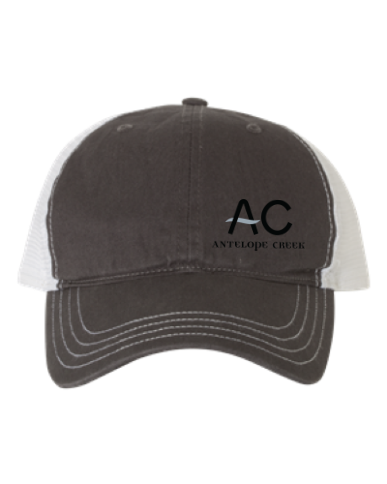 Charcoal White - front