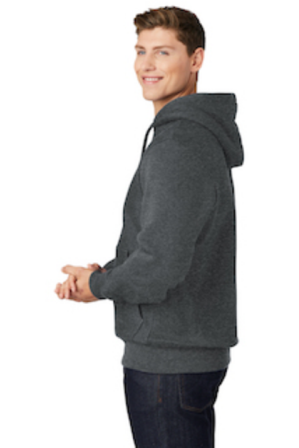 Graphite Hthr - sleeveleft