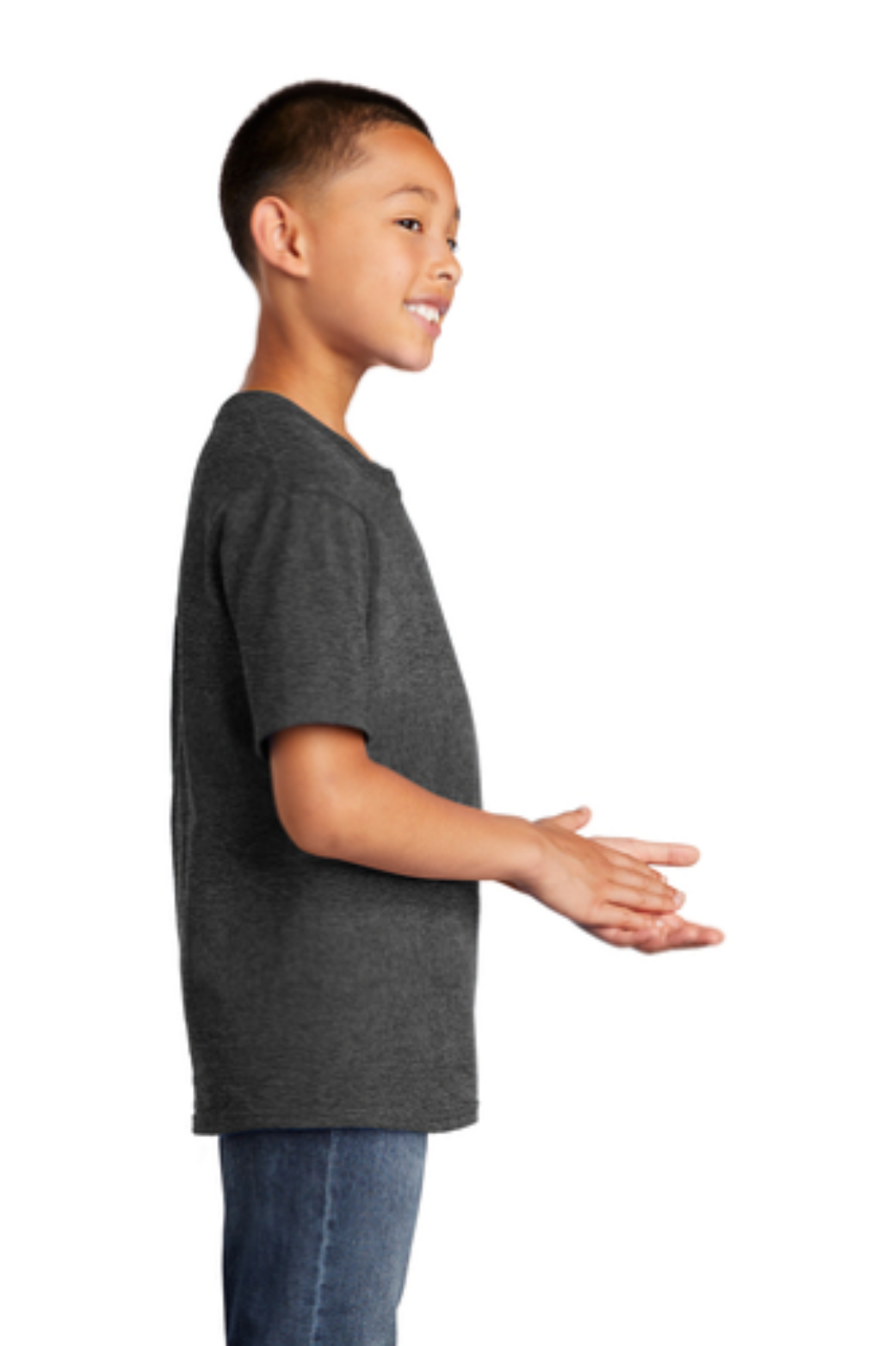 Dark Hthr Grey - sleeveleft