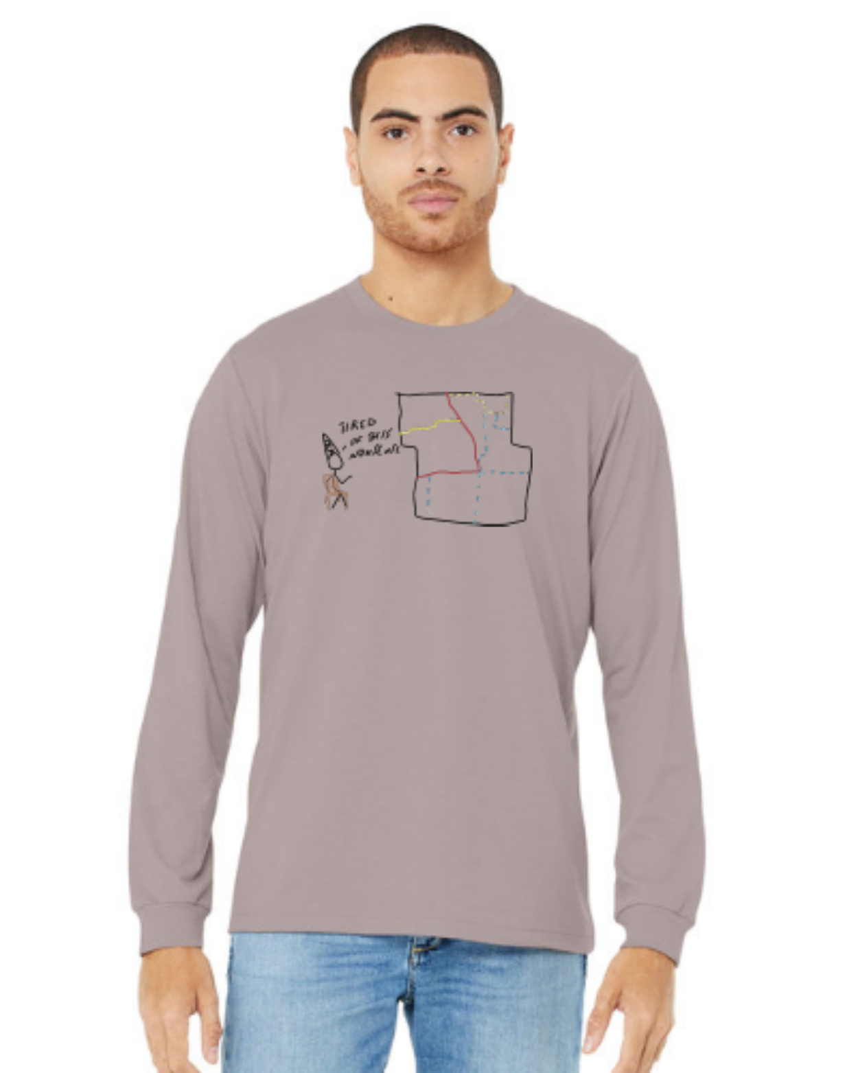HTHR PINK GRAVEL - front