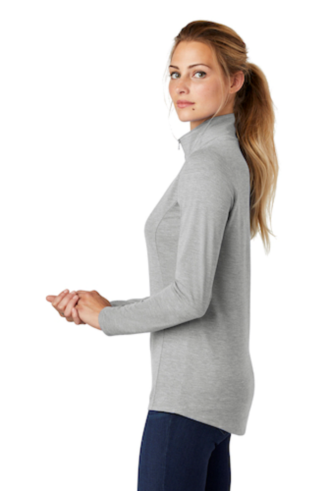 Light Grey Hth - sleeveleft