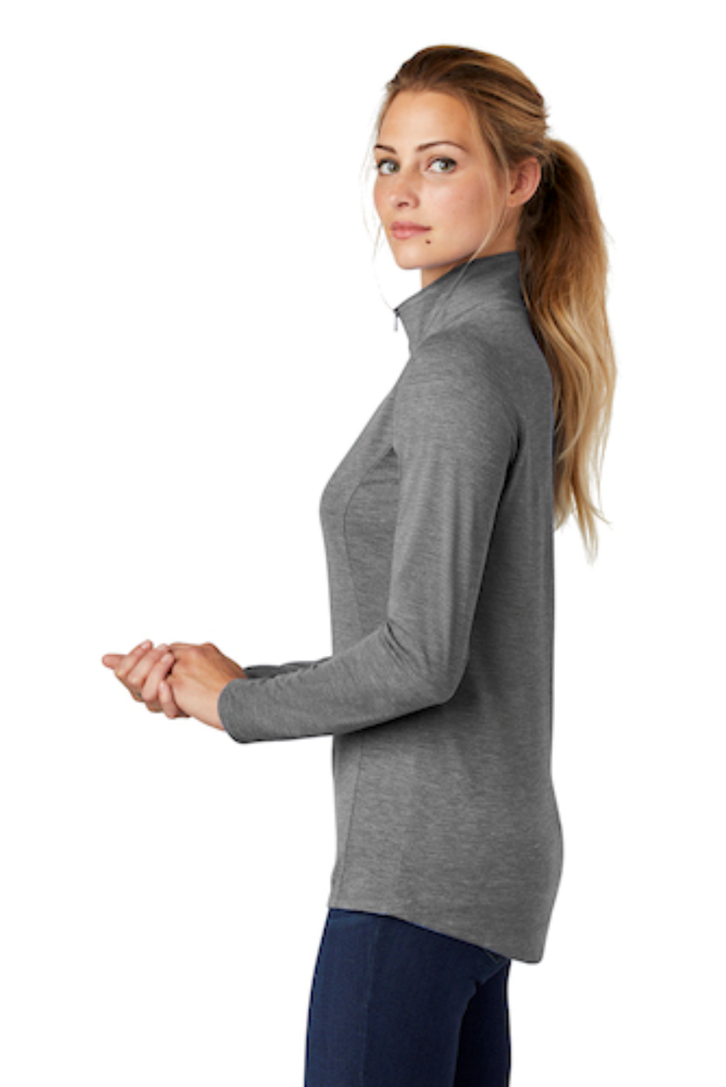 Dark Grey Hthr - sleeveleft
