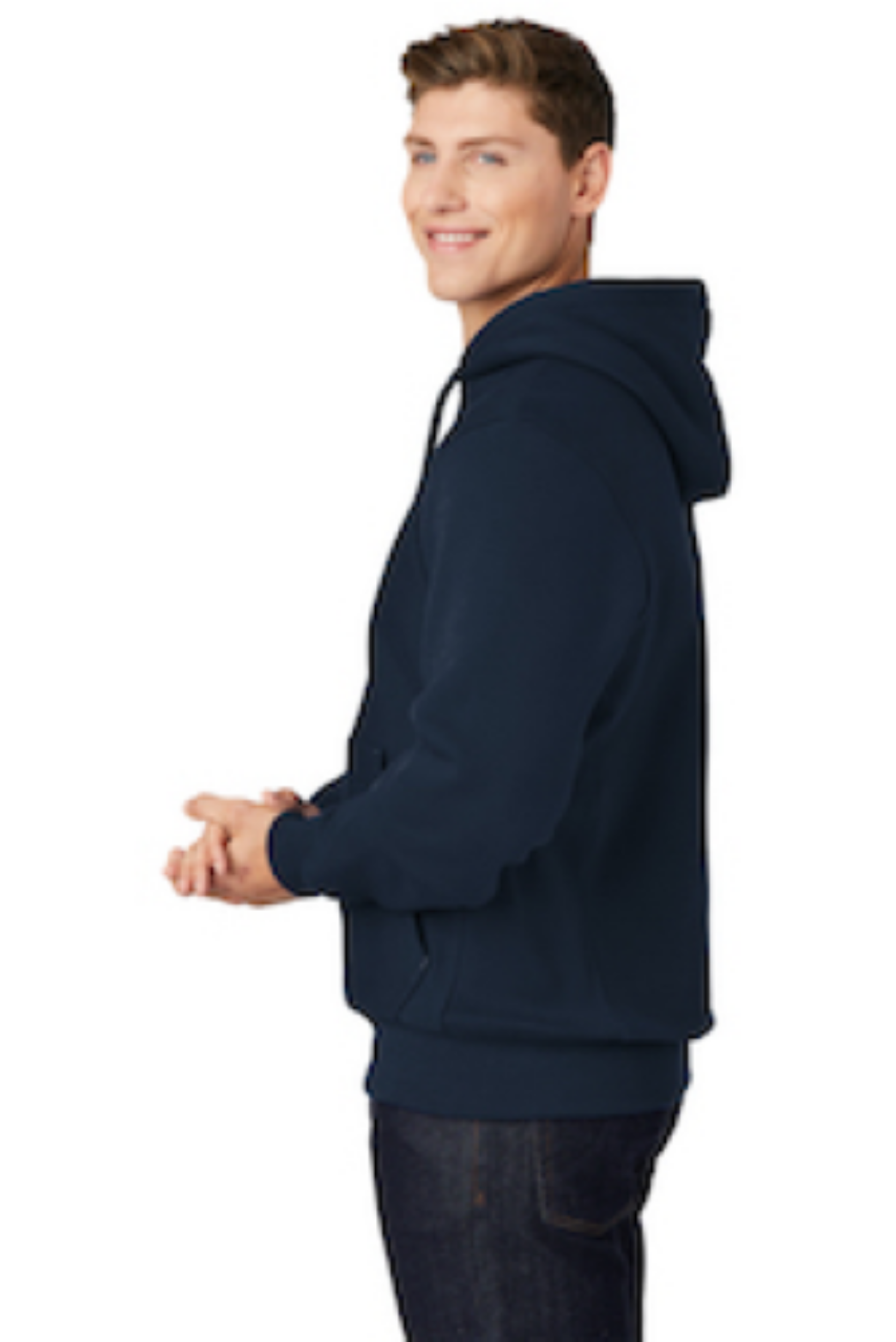 True Navy - sleeveleft