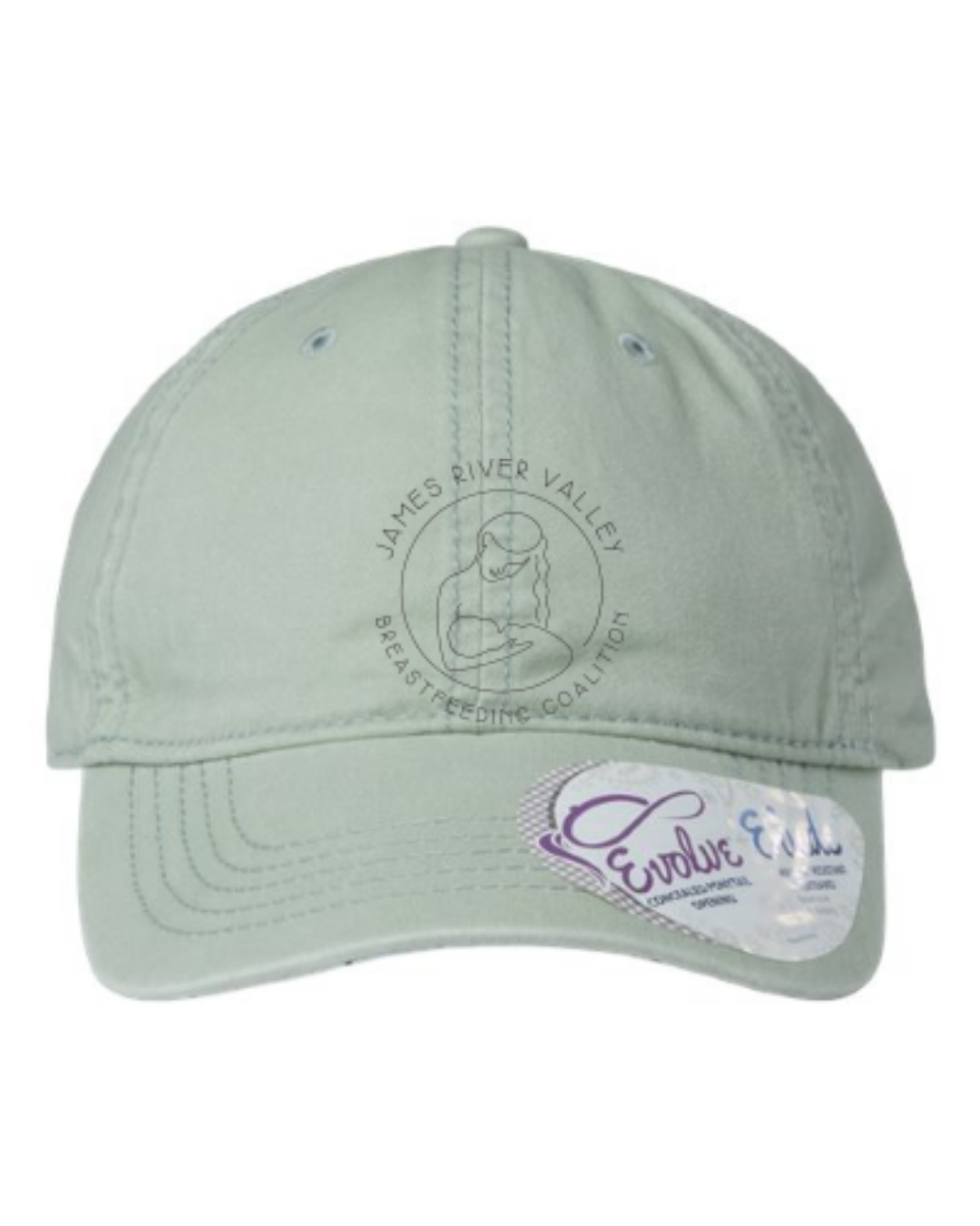 Sage Polka Dots - front