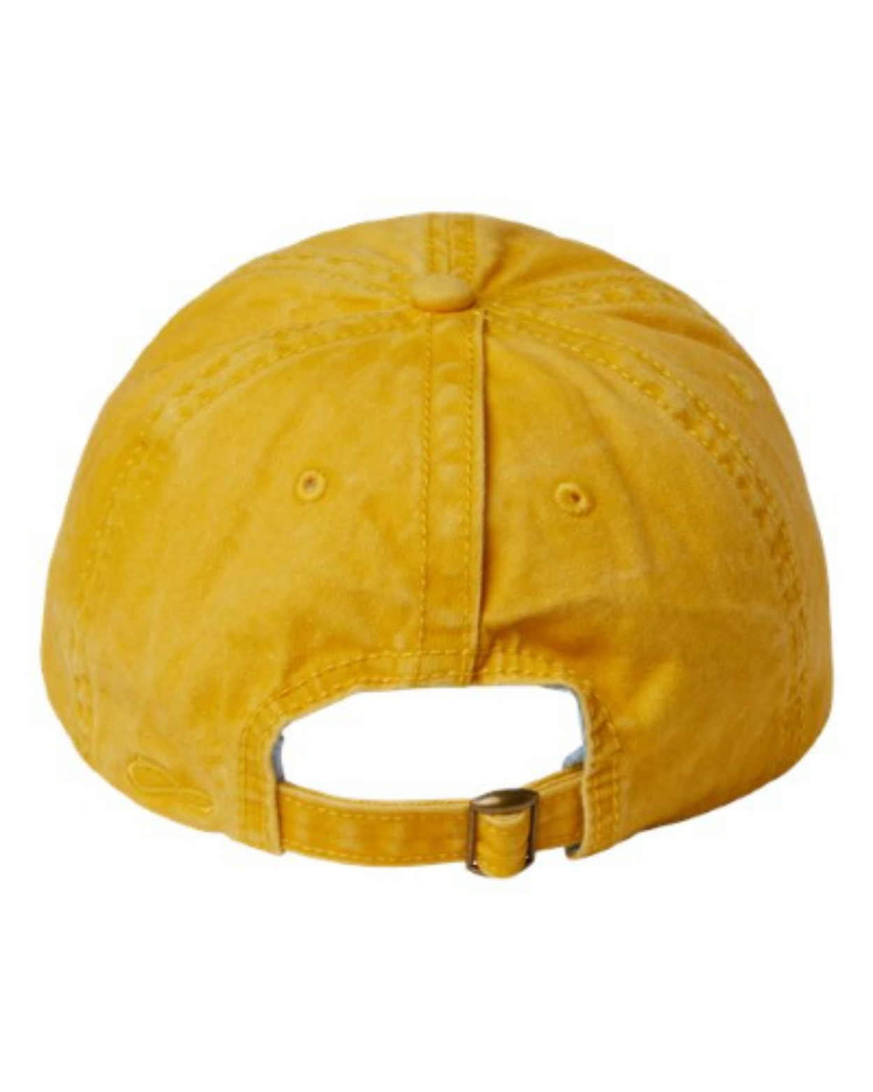 Sunset Yellow Polka Dots - back
