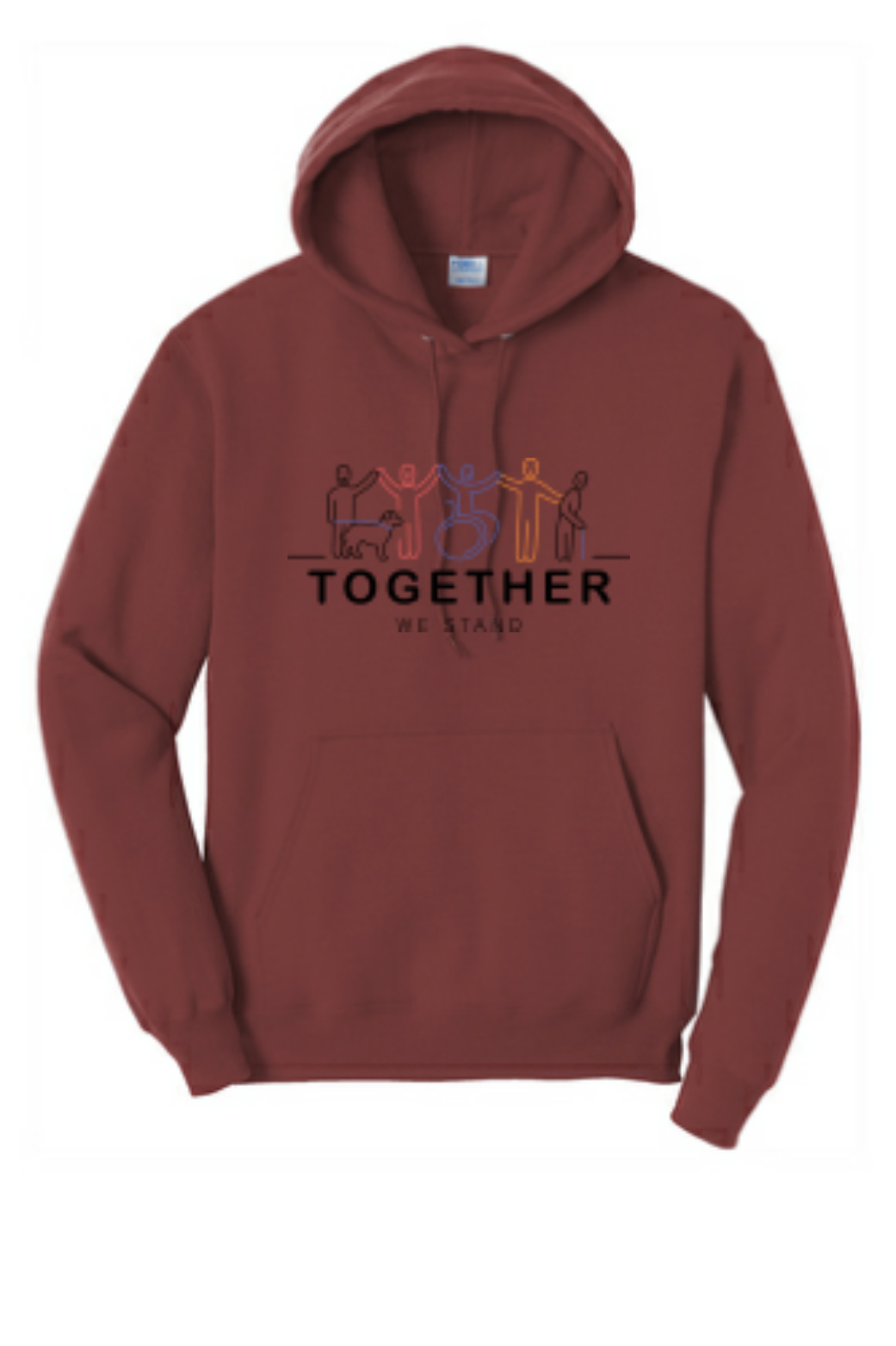 Maroon - front