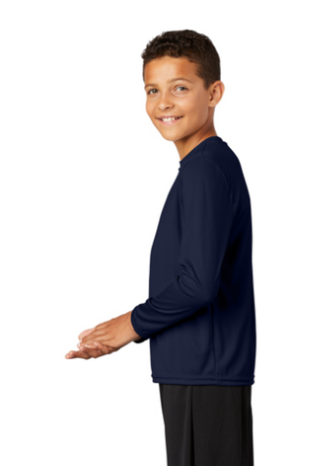 True Navy - sleeveleft