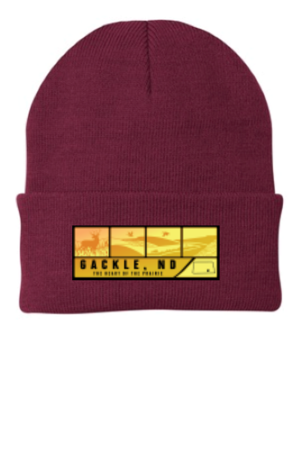 Maroon - front