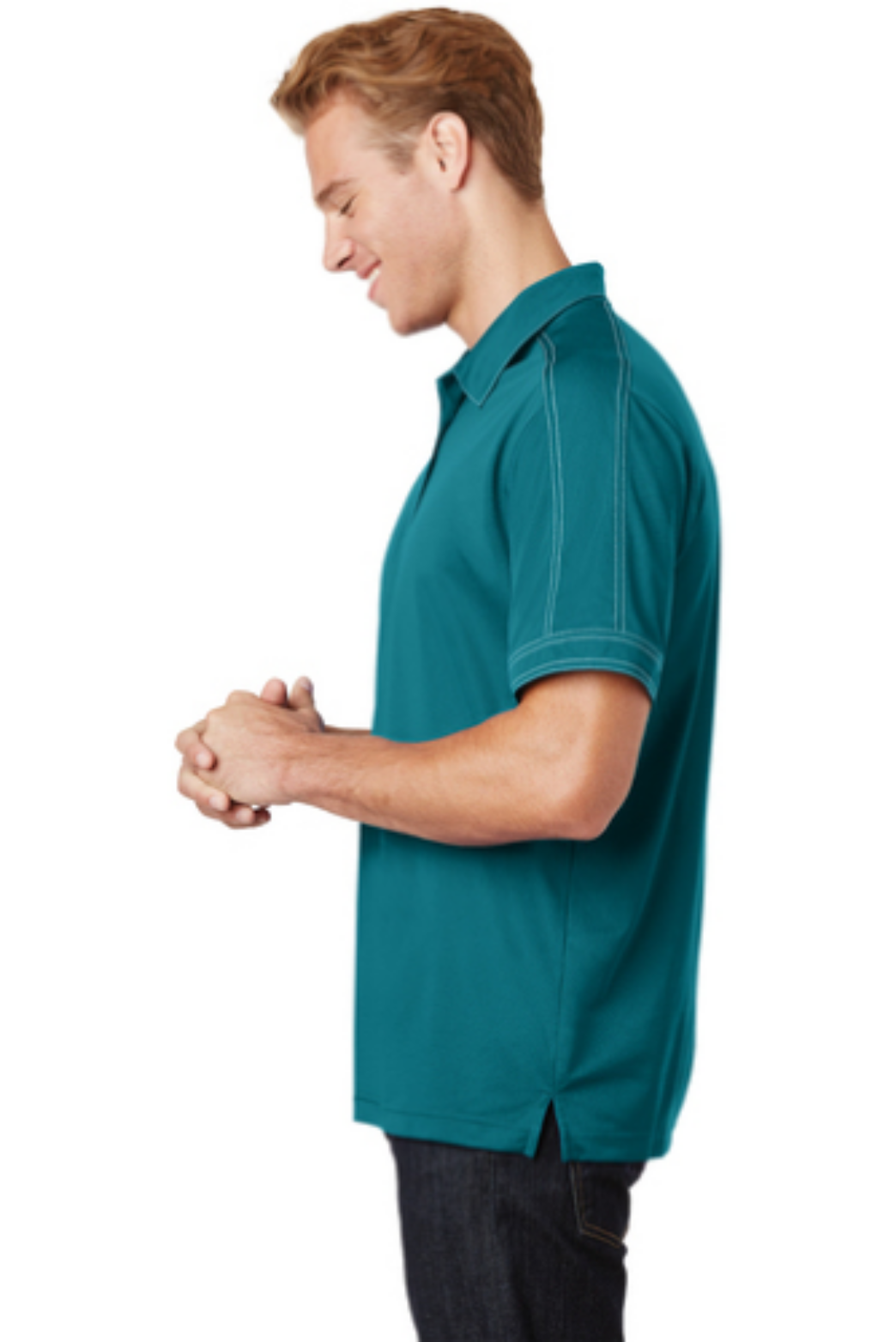 Tropic Blue Wh - sleeveleft