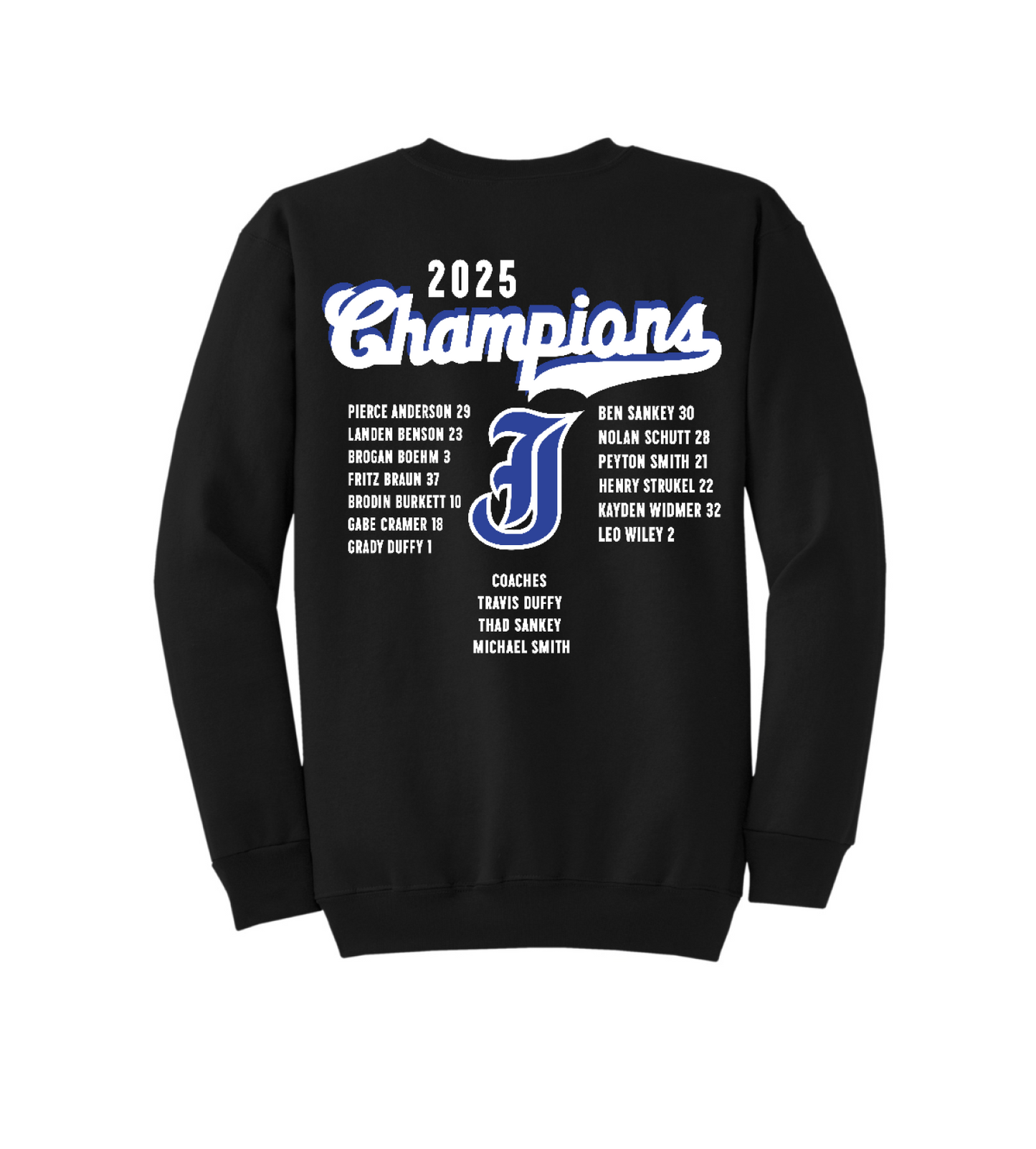 Back Design - Jet Black