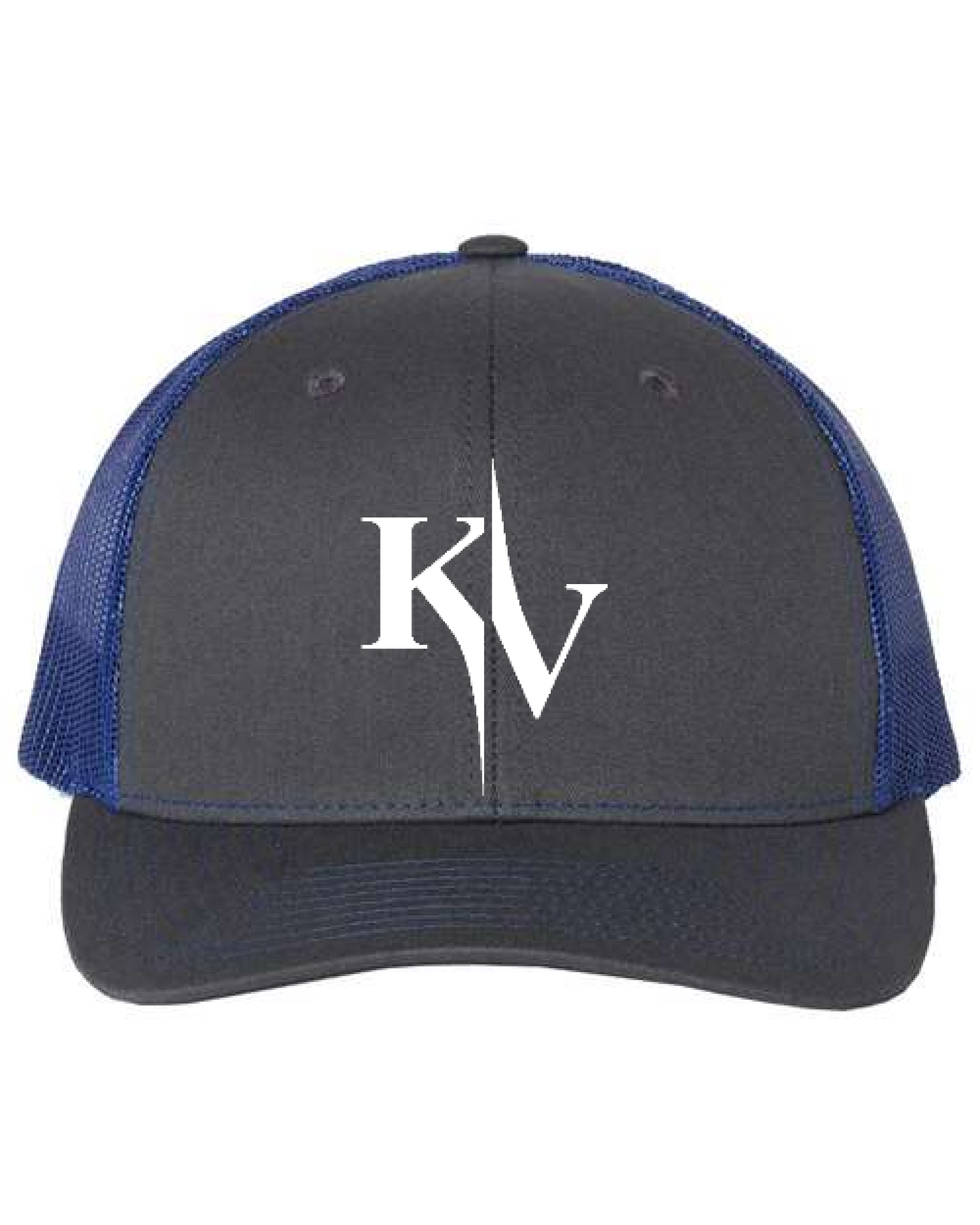 Front Design - Charcoal/ Royal