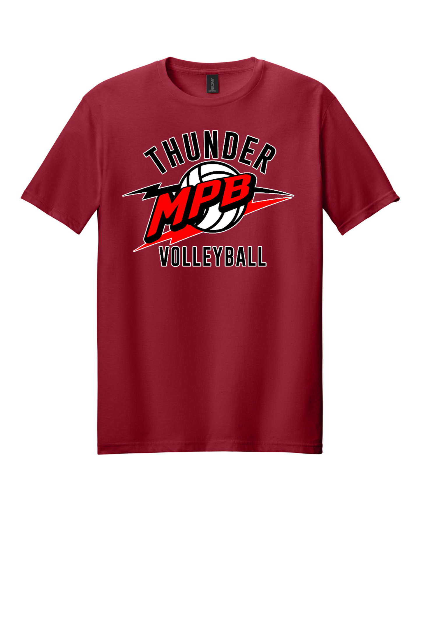 Front Design - Cherry Red