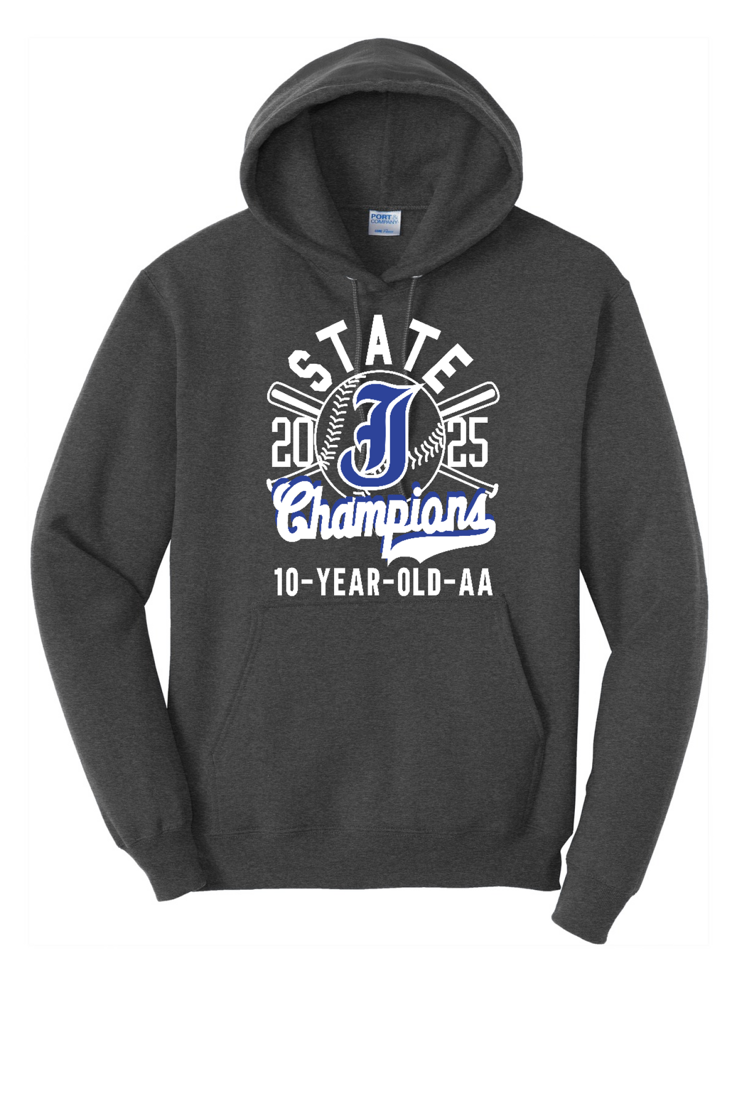 Front Design - Dark Heather Grey