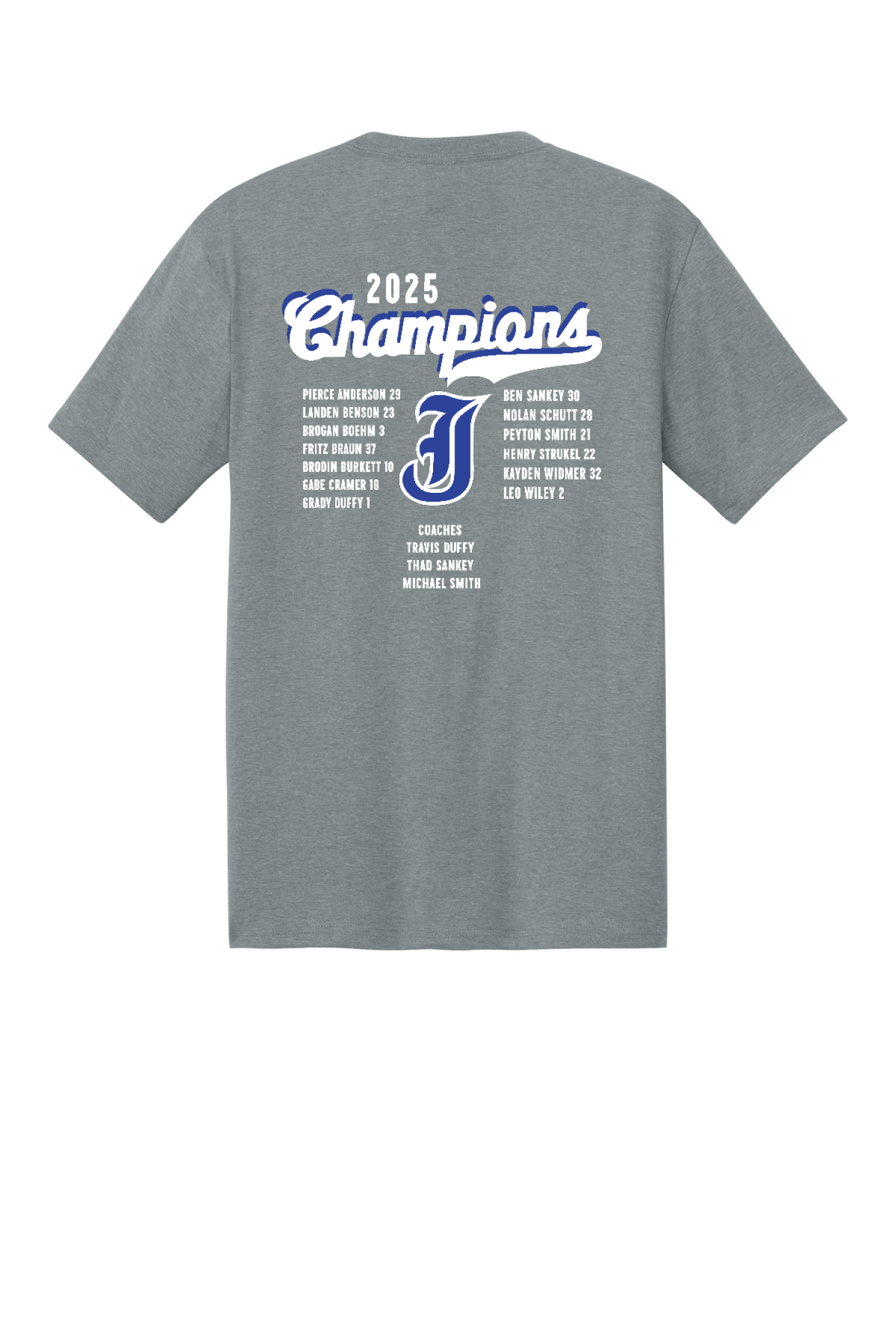 Back Design - Heathered Grey