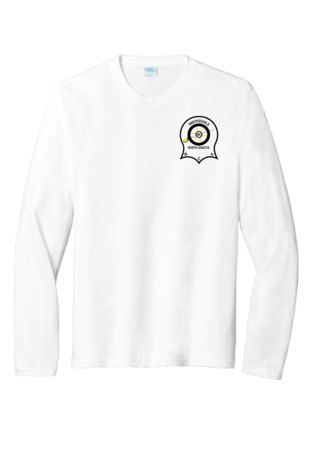 White - front