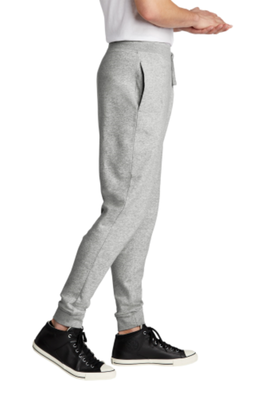 Lt Hthr Grey - sleeveleft