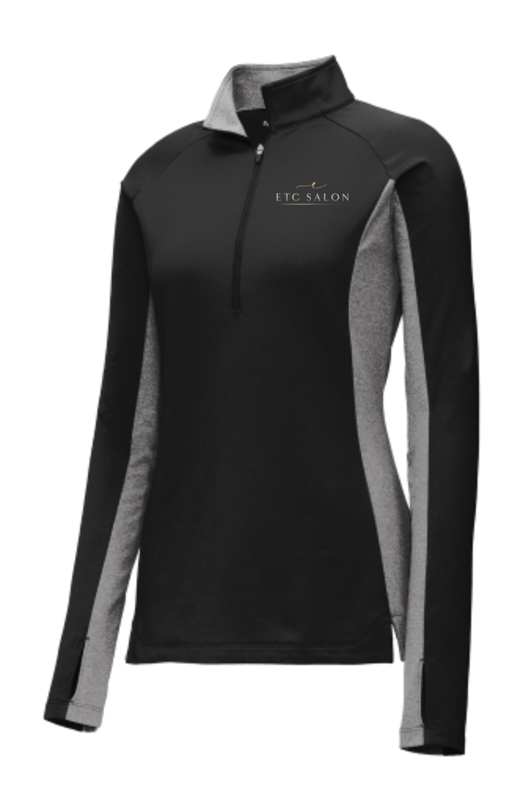 Black Charcoal Grey Heather - front