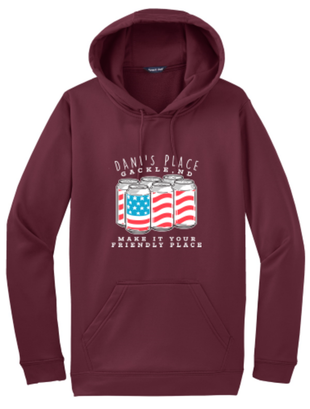 Maroon - front
