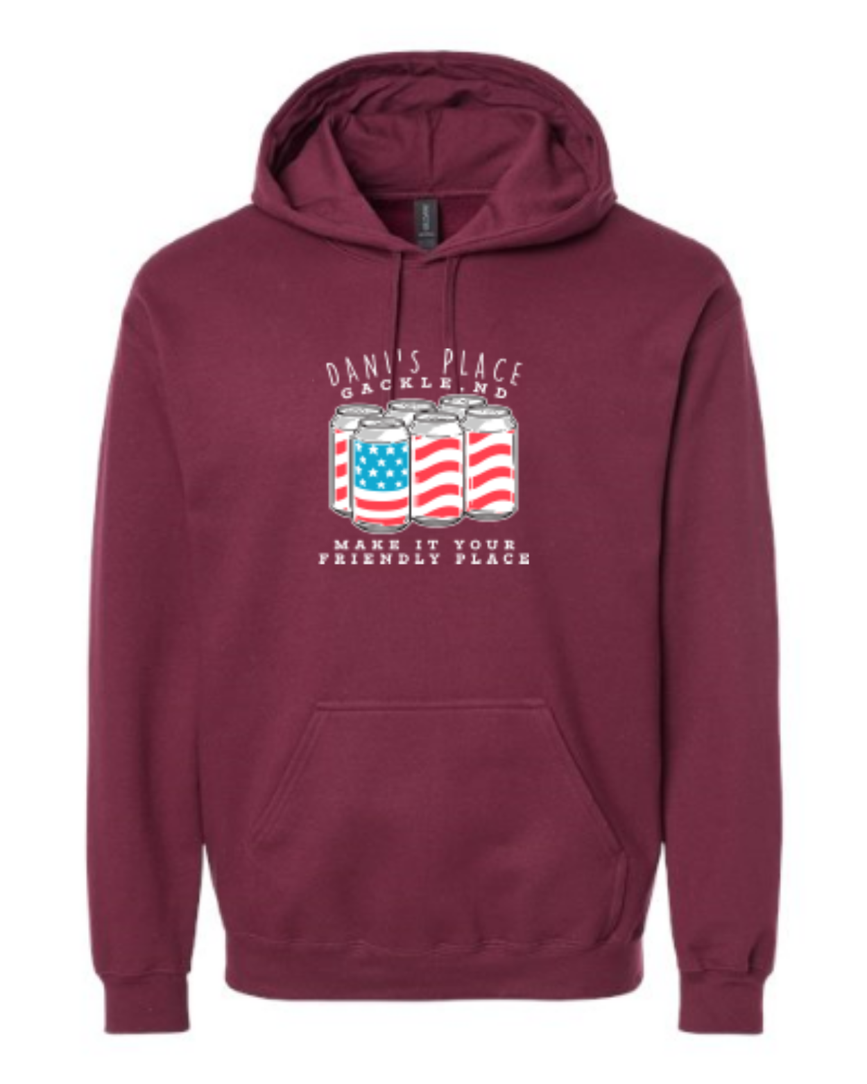 Maroon - front