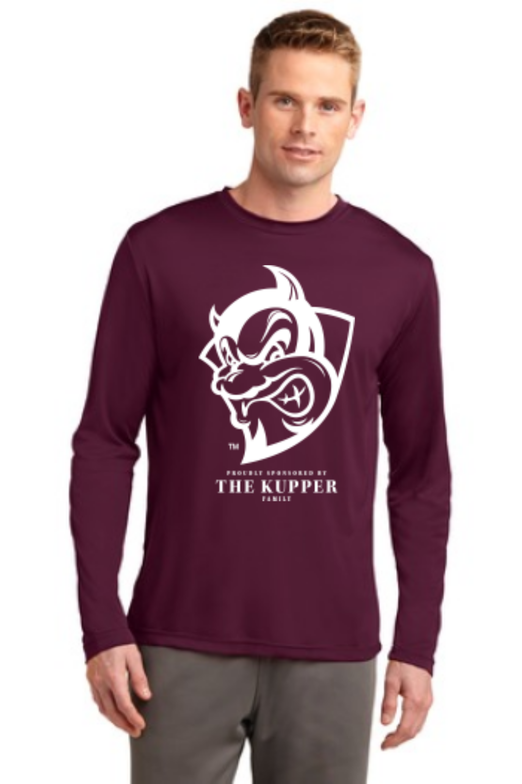 Maroon - front