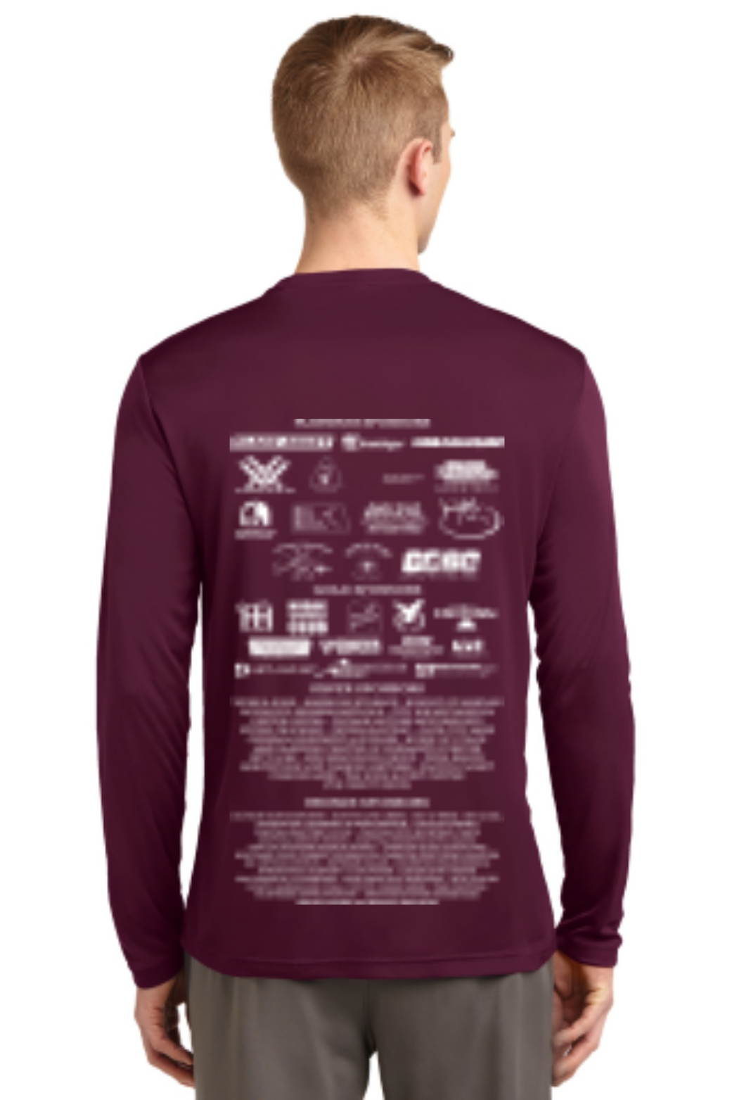Maroon - back