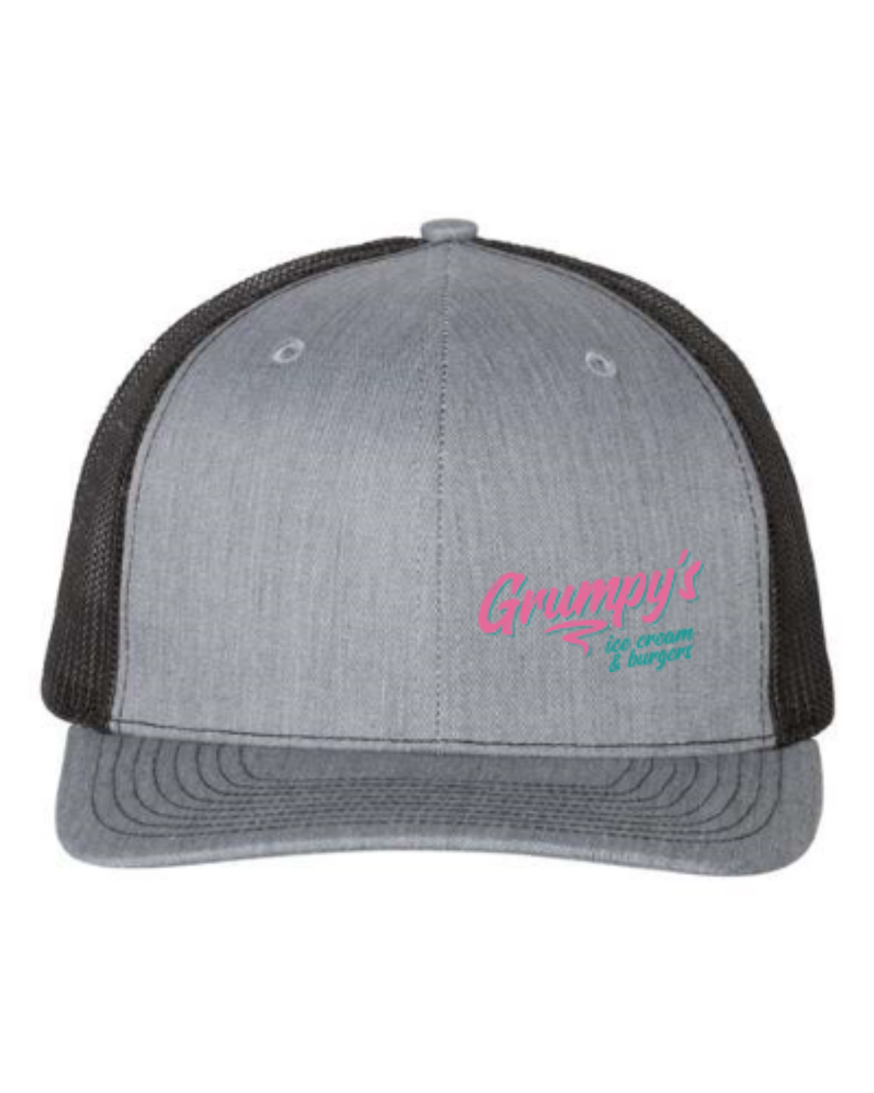 Heather Grey Black - front