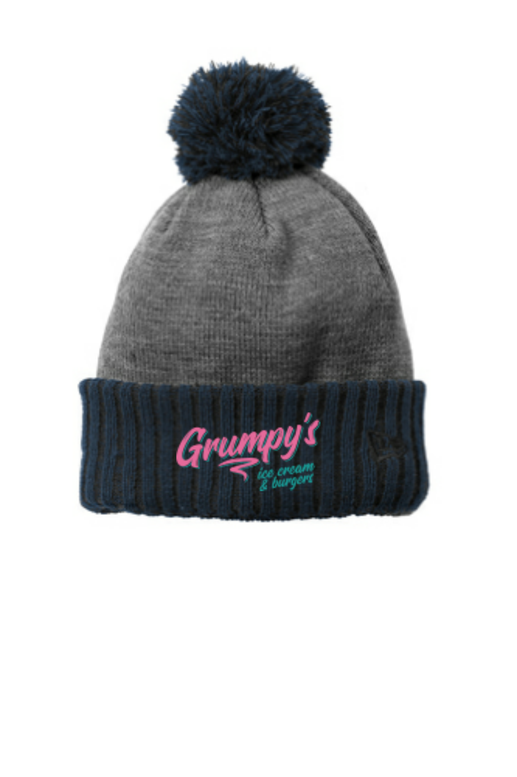 Navy/Heather Grey - front