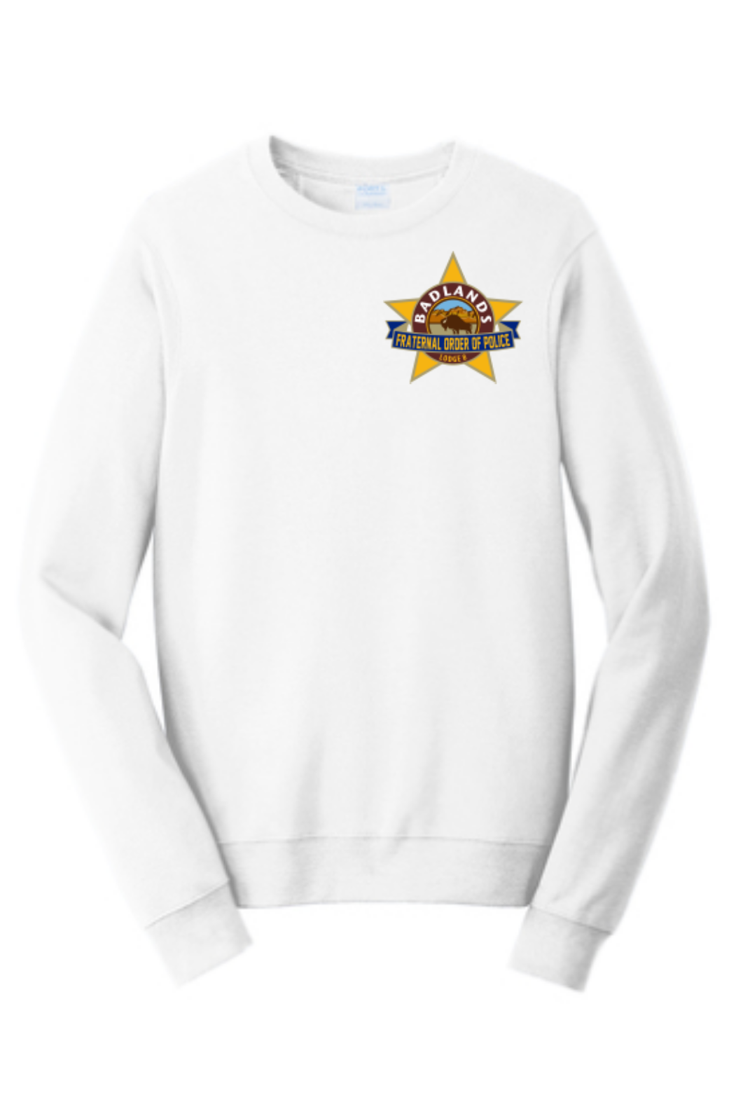 White - front