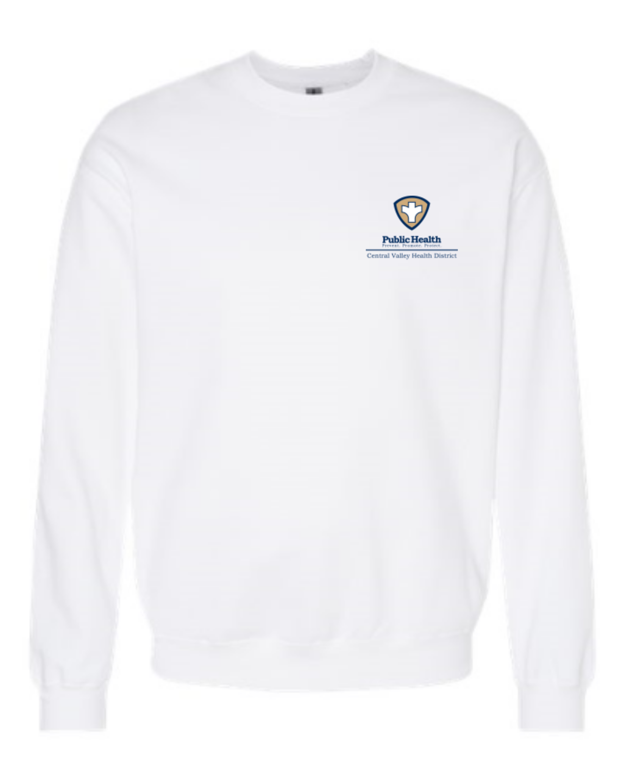 White - front