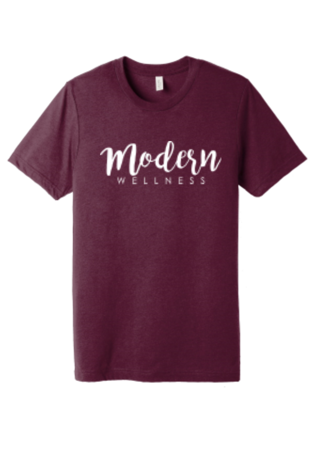 Solid Maroon TB - front