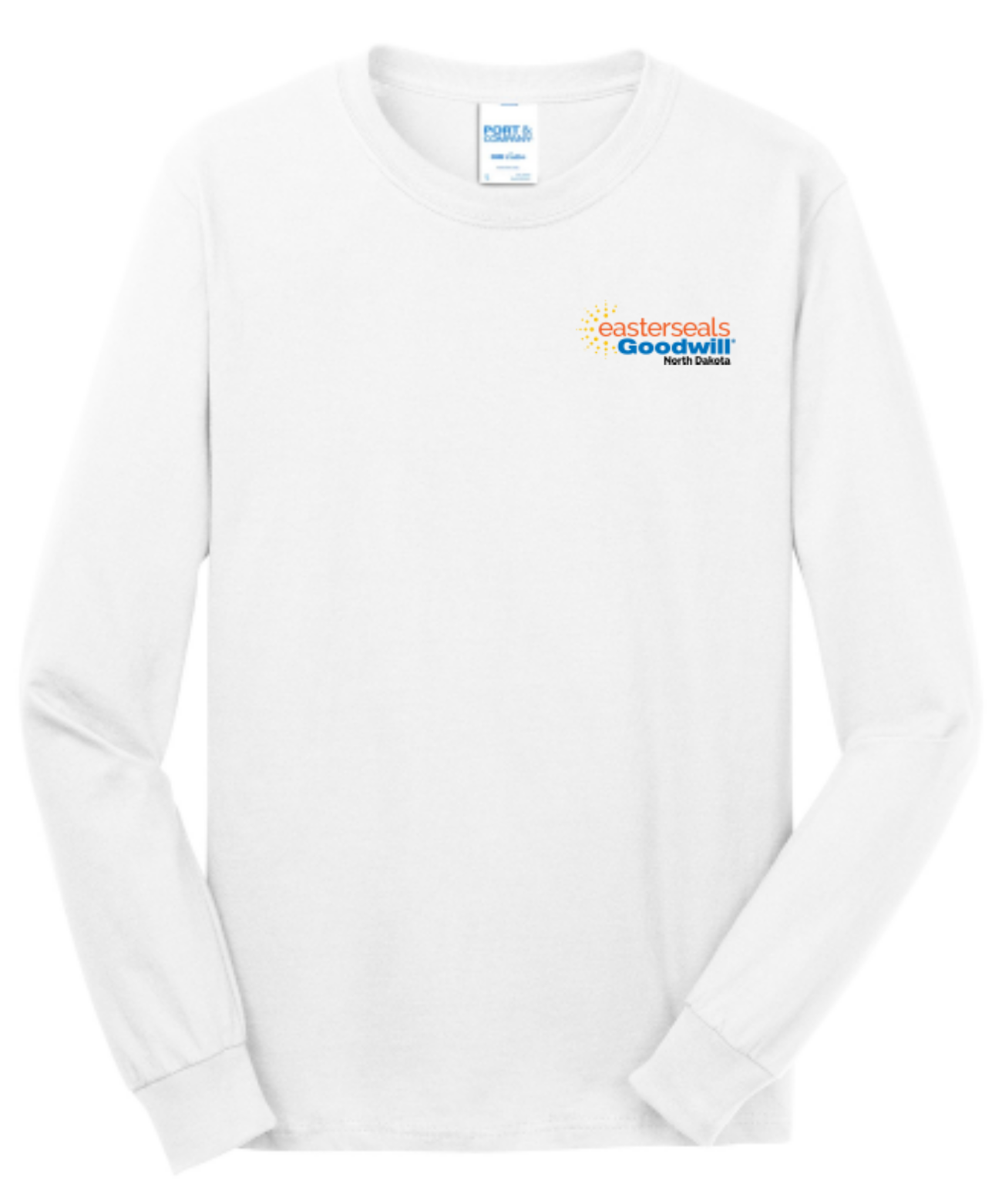 White - front