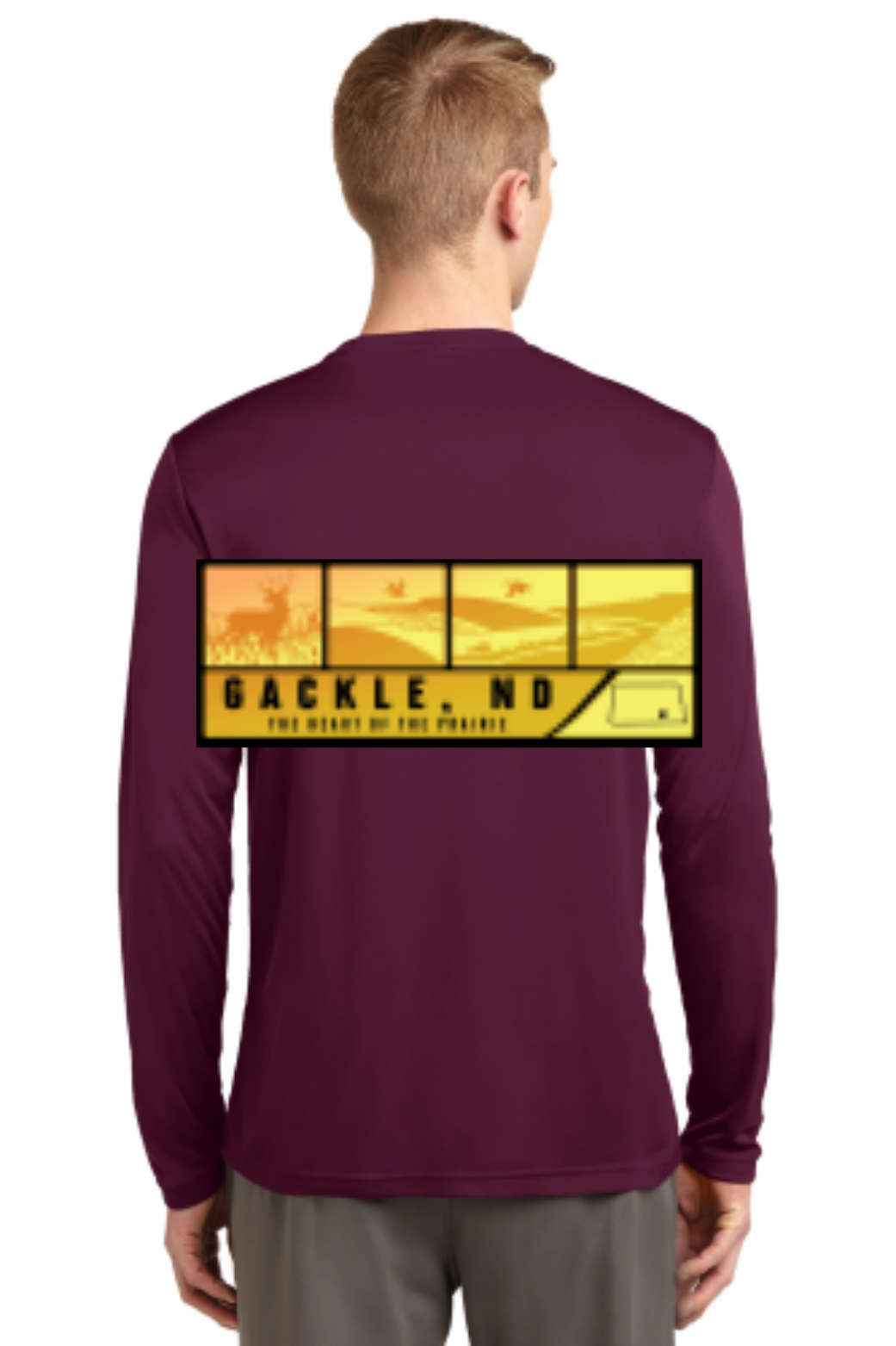 Maroon - back