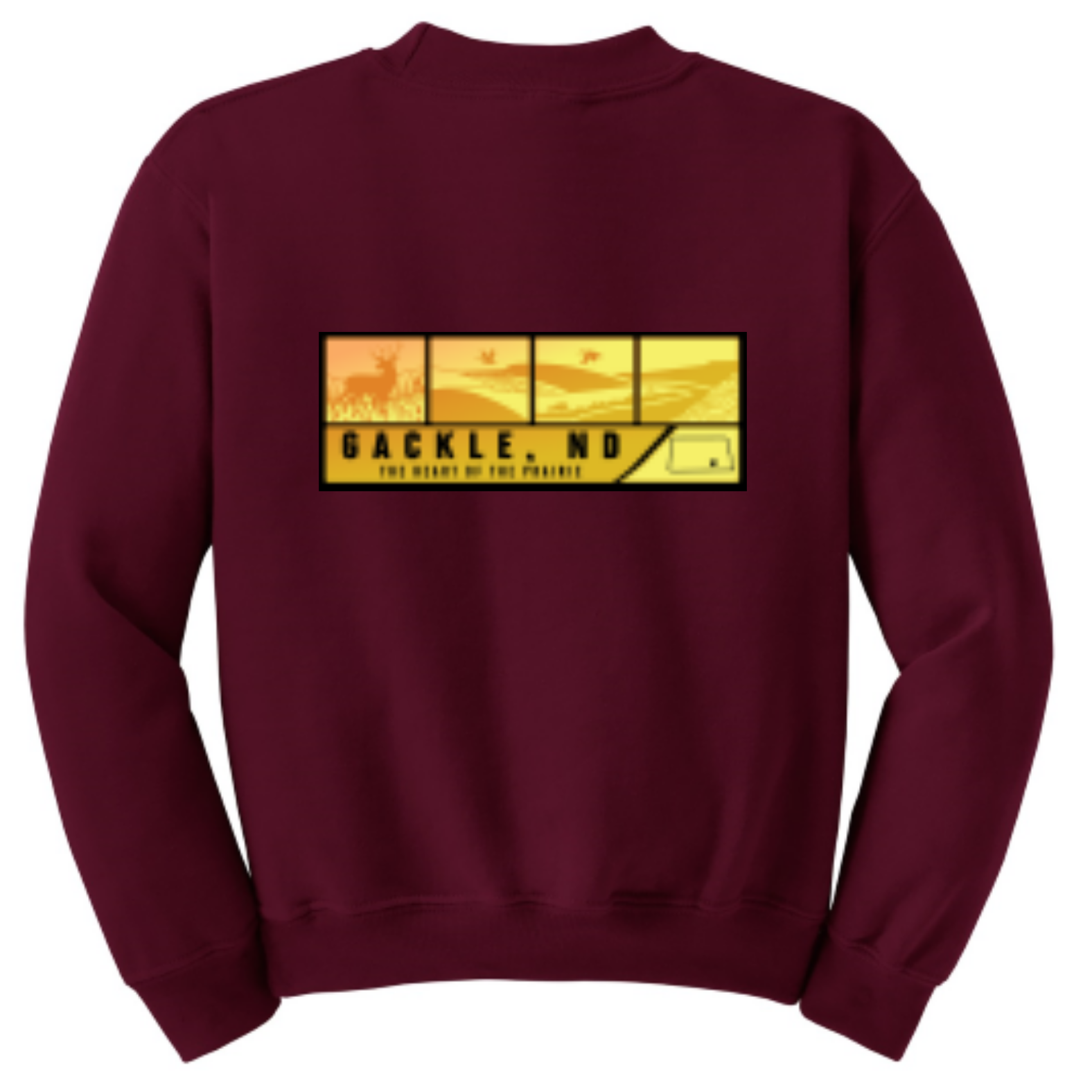 Maroon - back