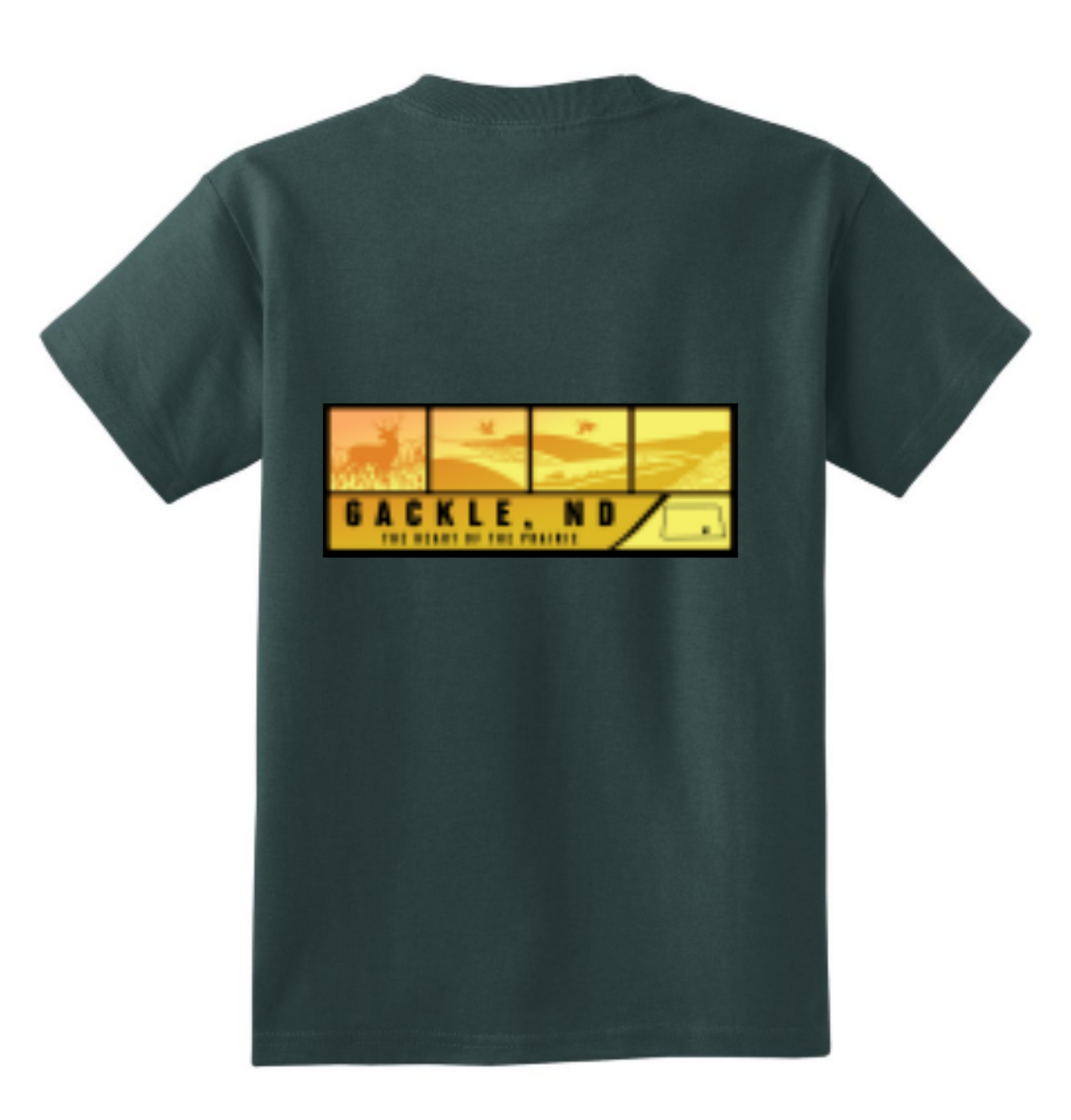 Dark Green - back