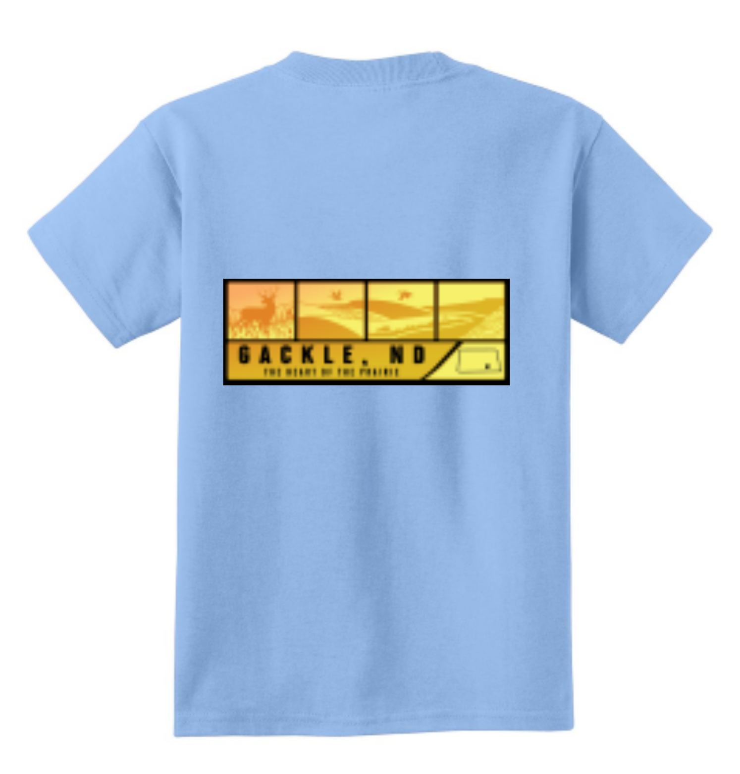 Light Blue - back