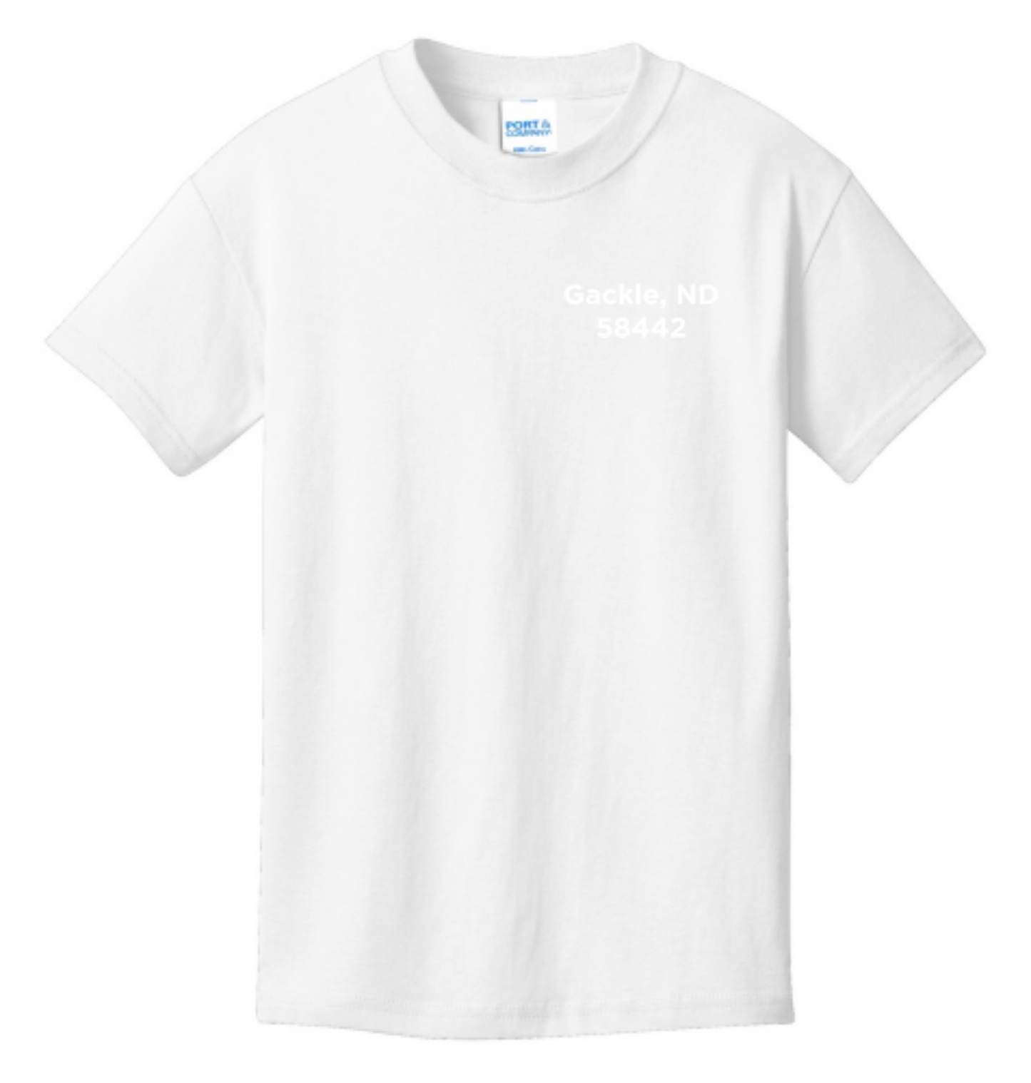 White - front