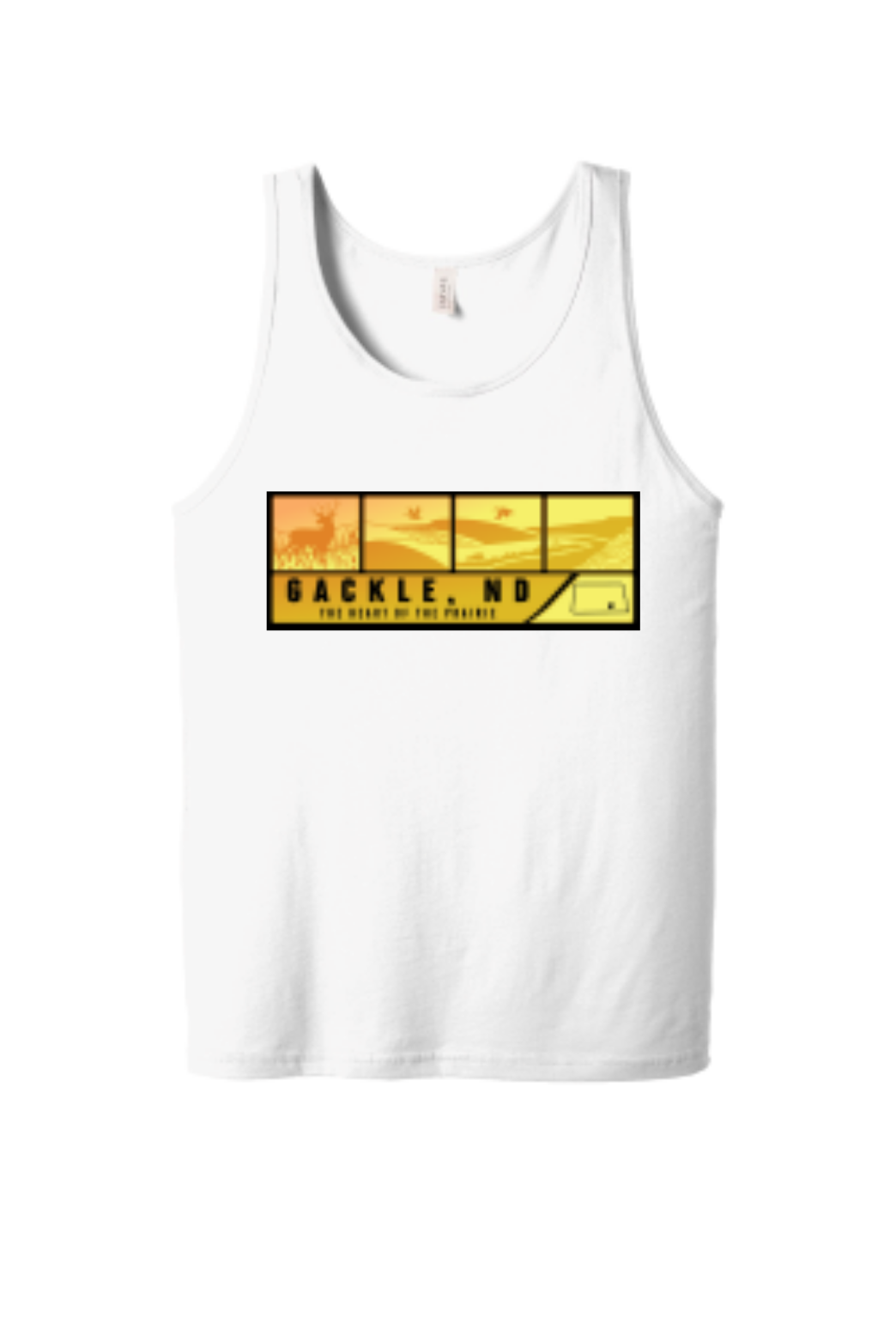 White - front