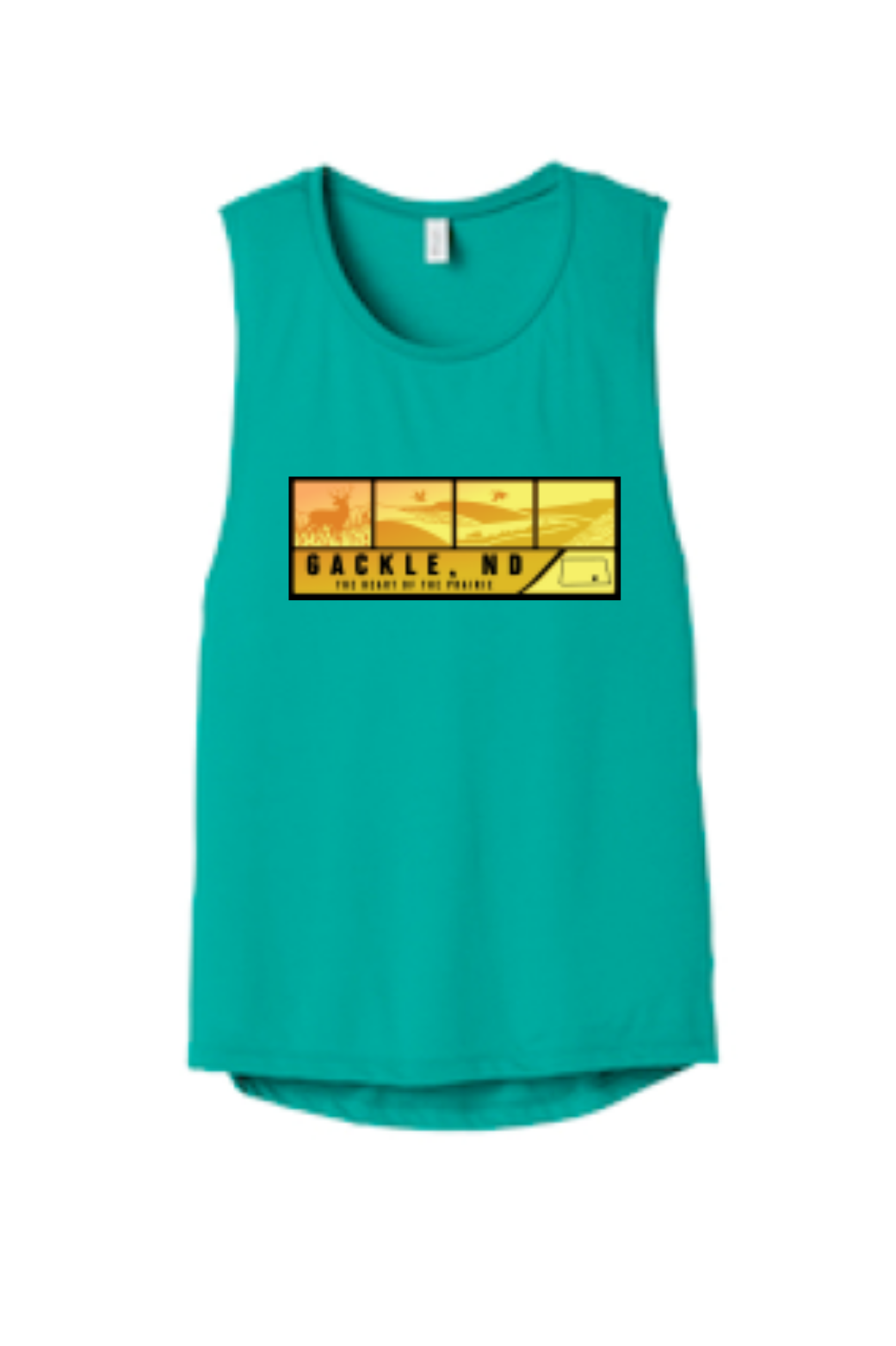 Teal - front