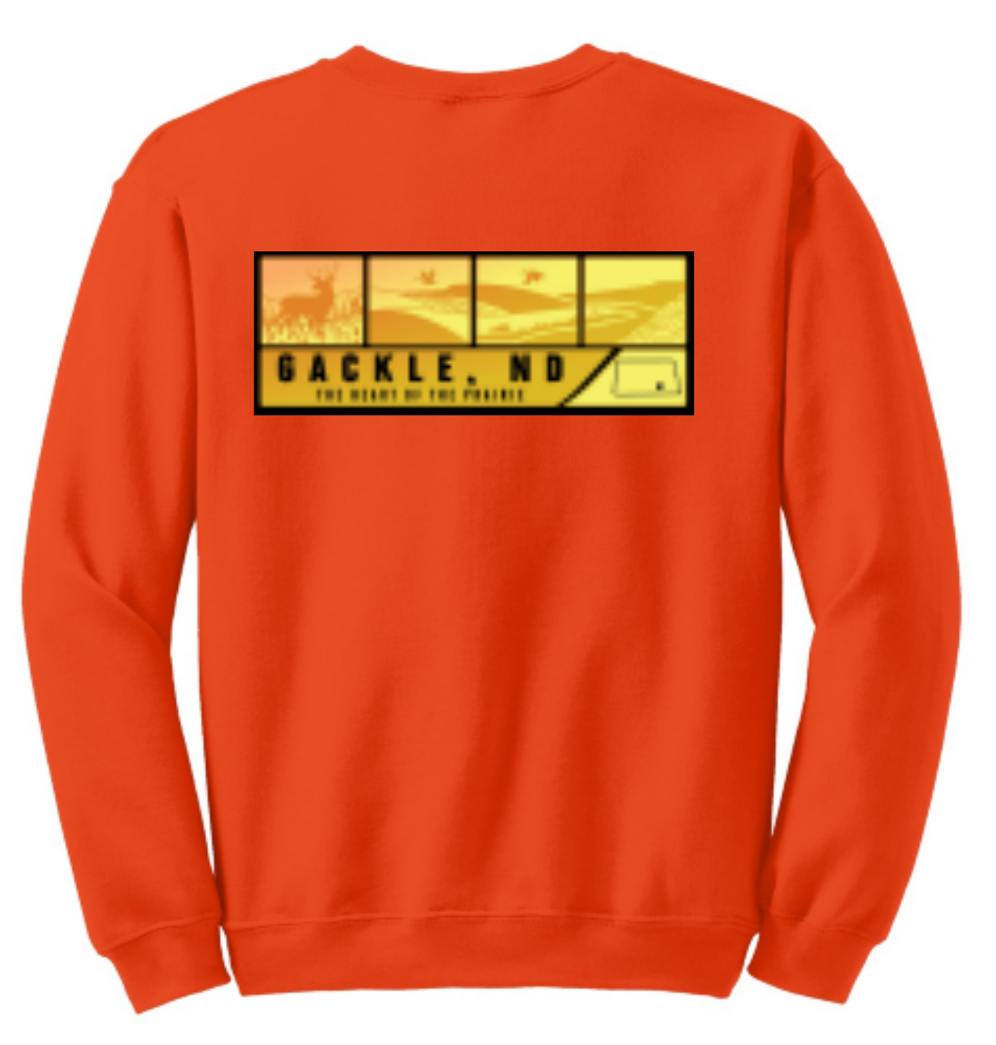 Orange - back