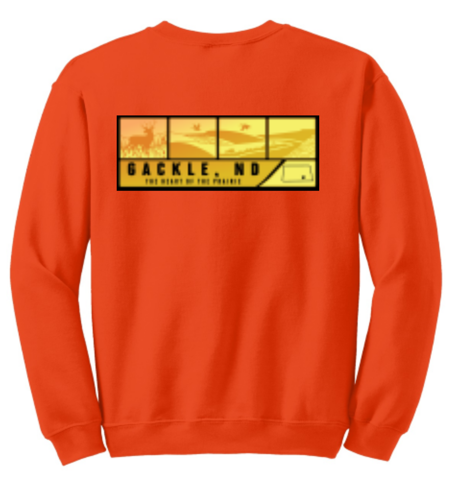 Orange - back