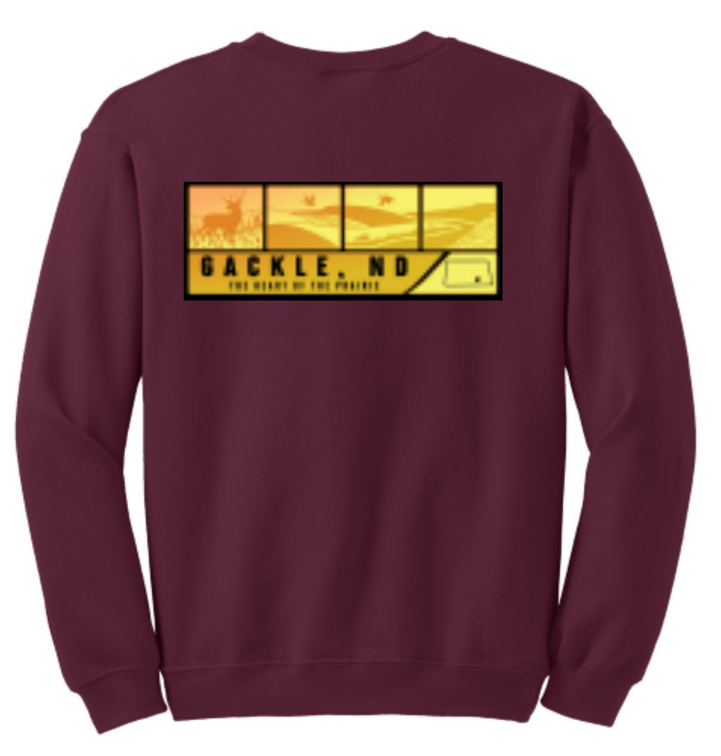 Maroon - back