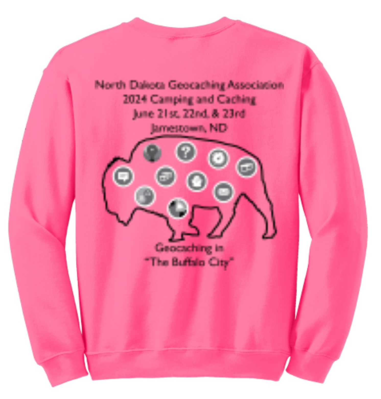 Safety Pink - back