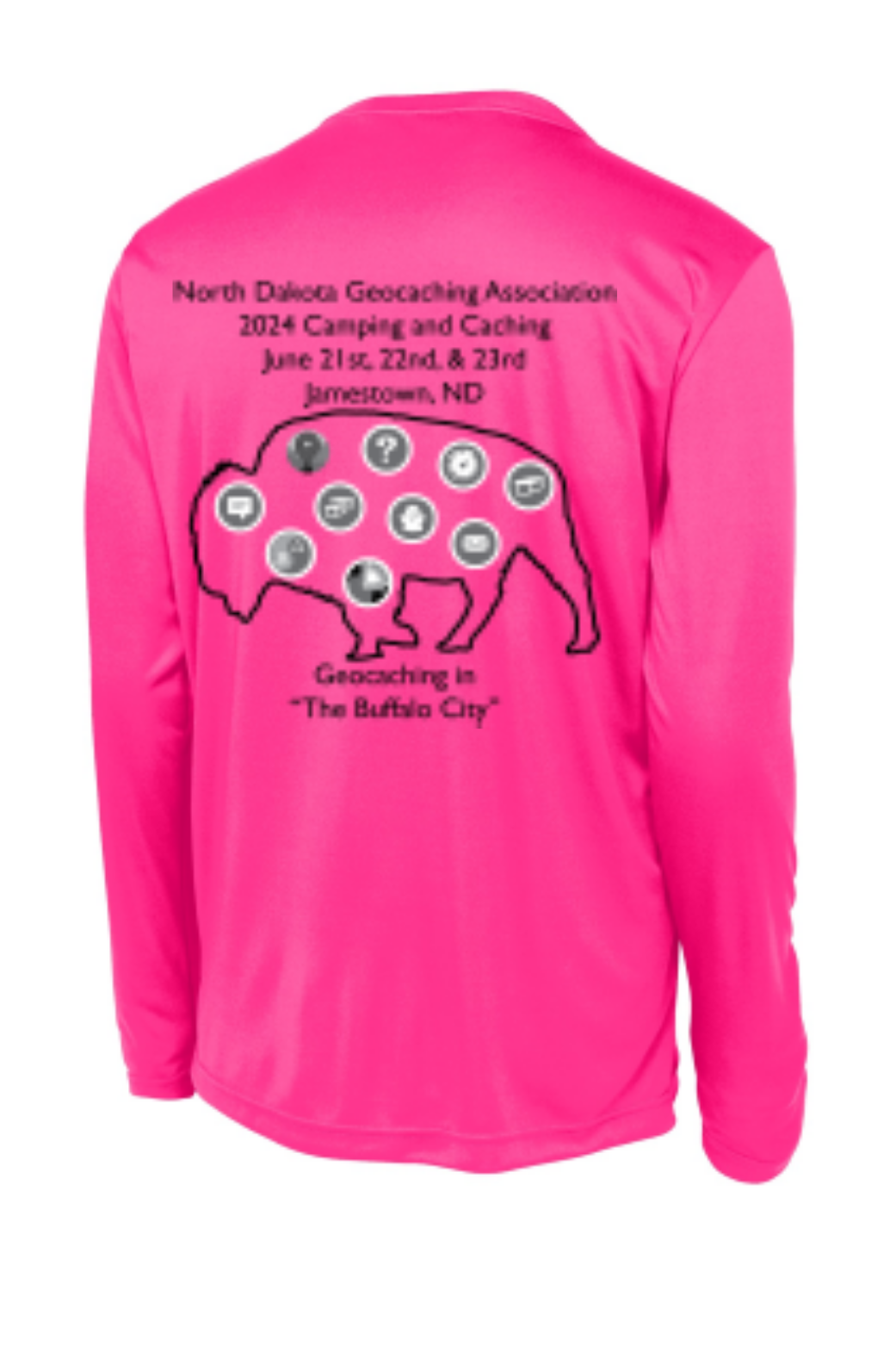 Neon Pink - back