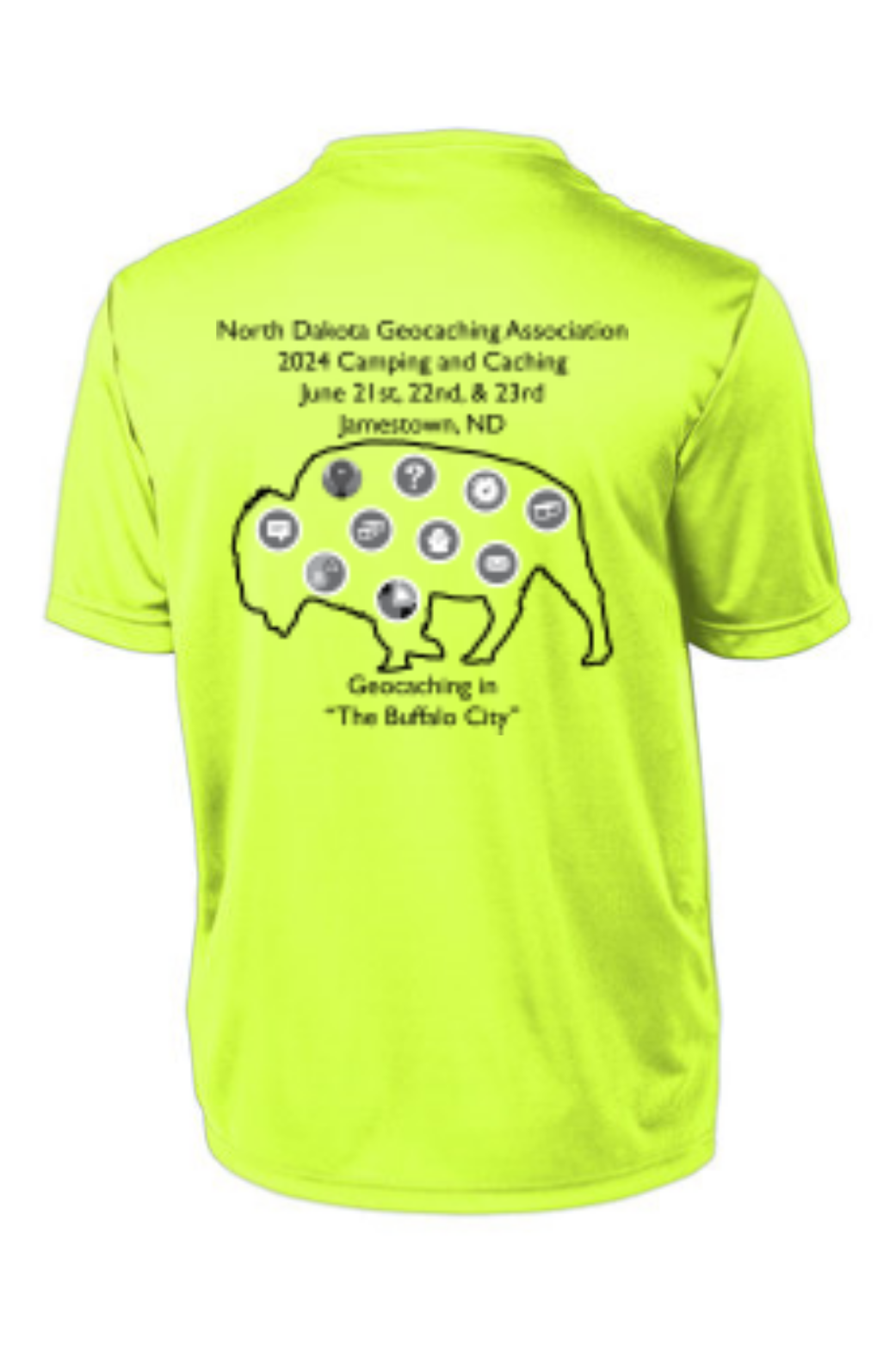 Neon Yellow - back